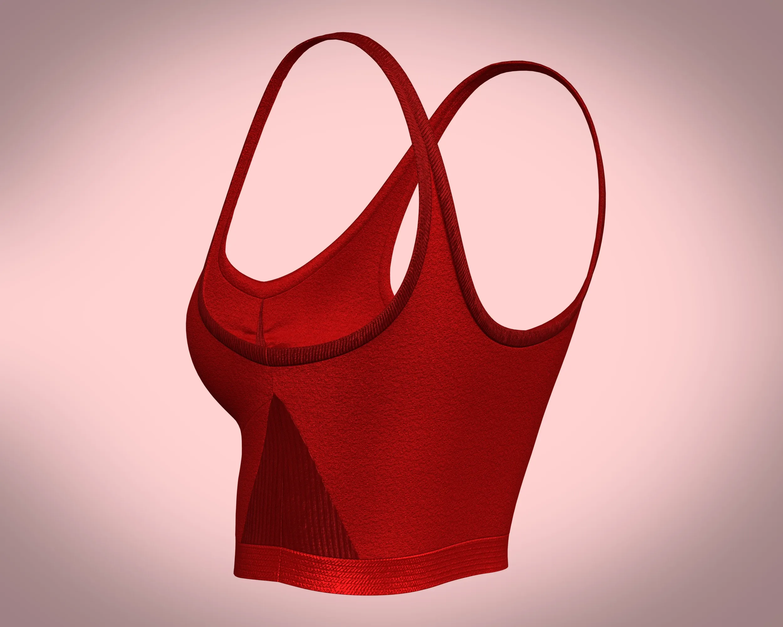 Girls Sports Bra-Tank Tops | Marvelous / Clo3d / obj / fbx