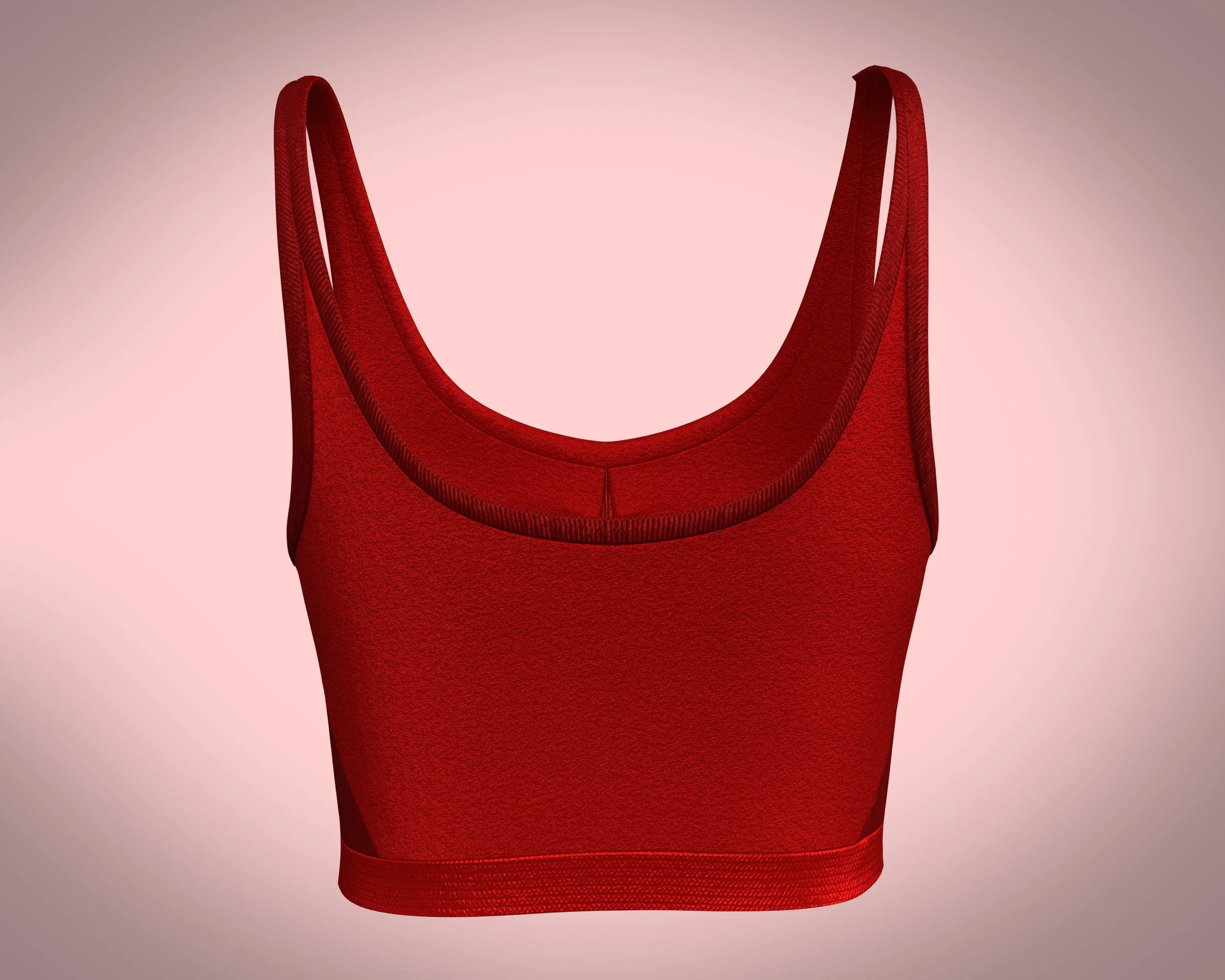 Girls Sports Bra-Tank Tops | Marvelous / Clo3d / obj / fbx