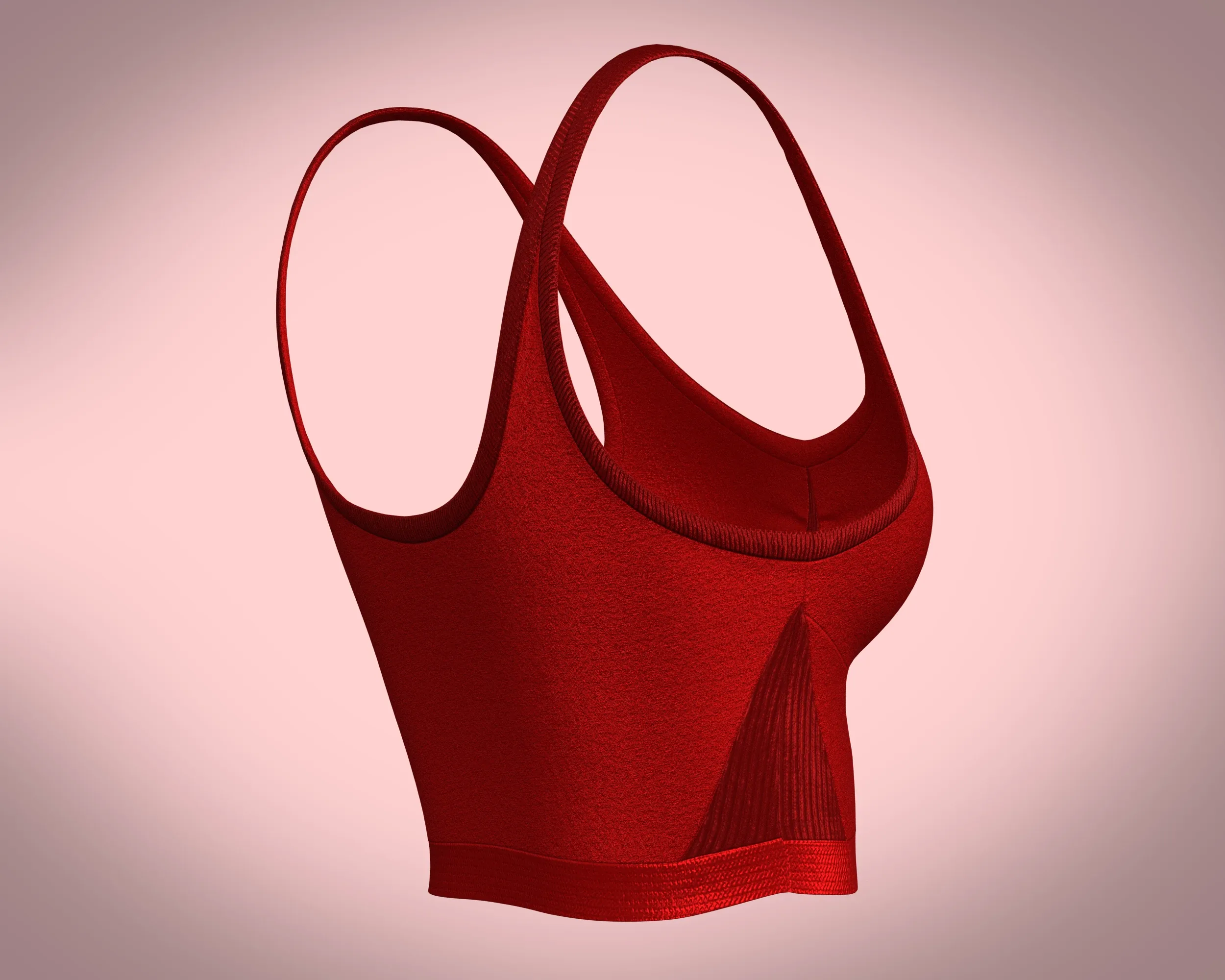 Girls Sports Bra-Tank Tops | Marvelous / Clo3d / obj / fbx