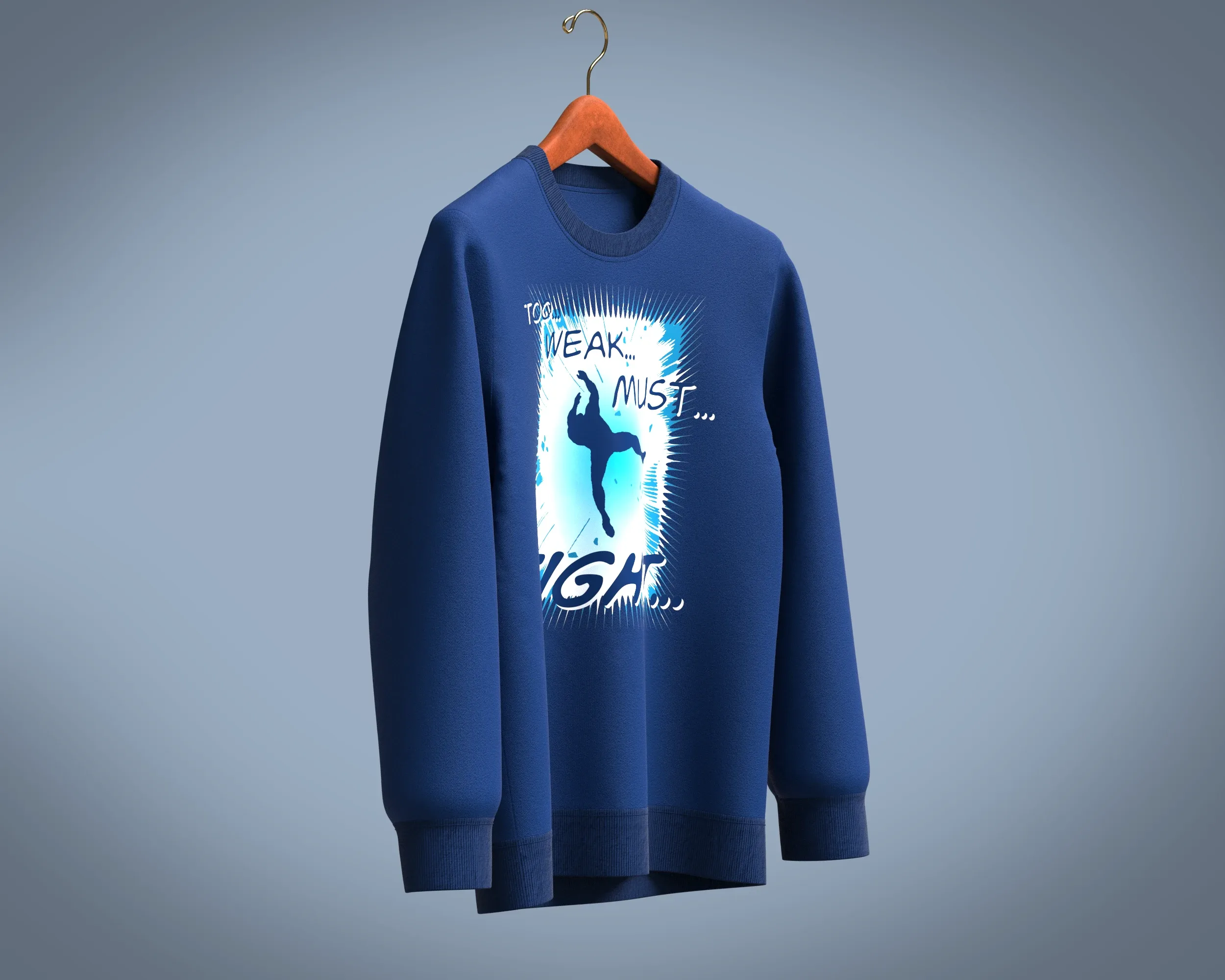 Sweatshirt-FIGHT | Marvelous / Clo3d / obj / fbx