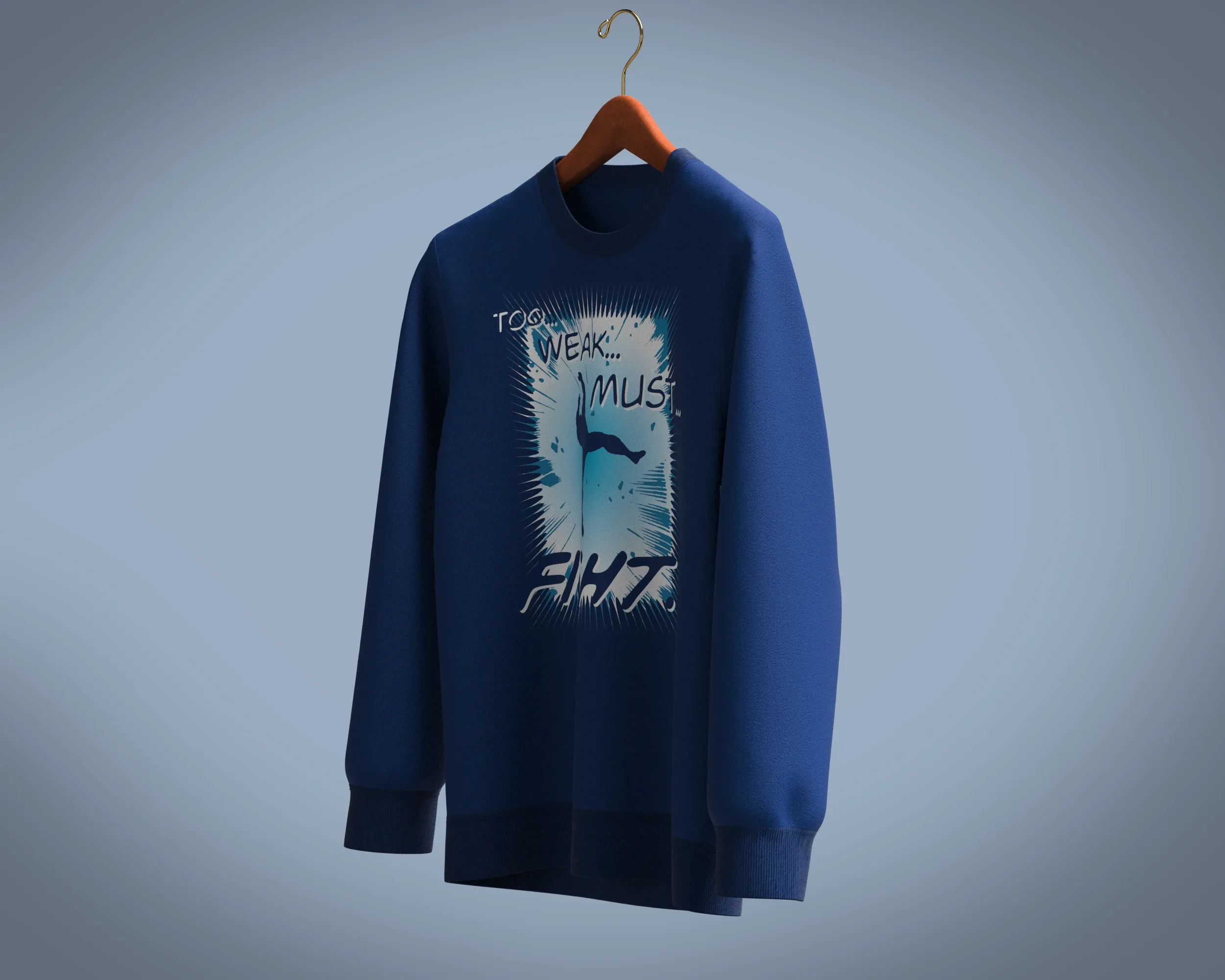 Sweatshirt-FIGHT | Marvelous / Clo3d / obj / fbx