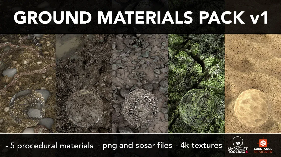 Ground Materials Pack v1