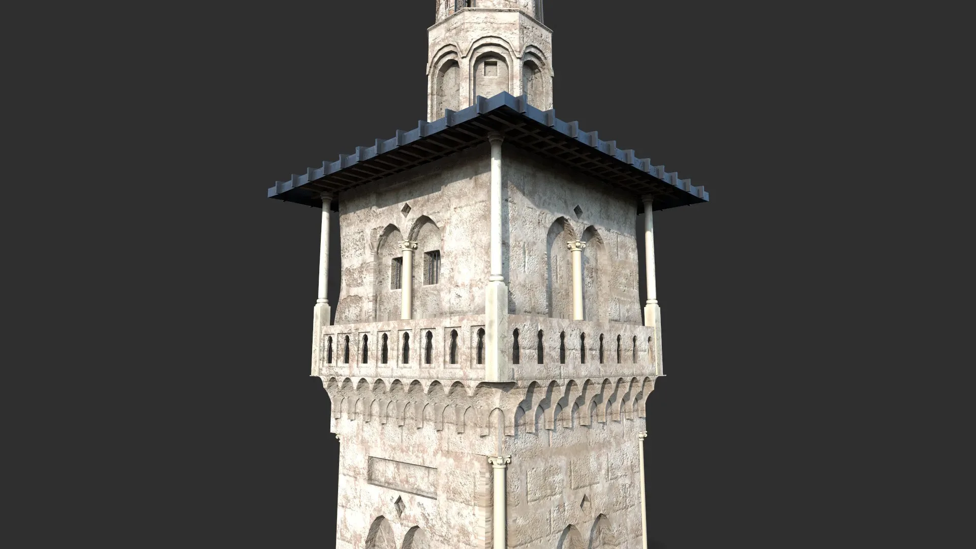 Minaret Ghawanmeh Alaqsa Mosque