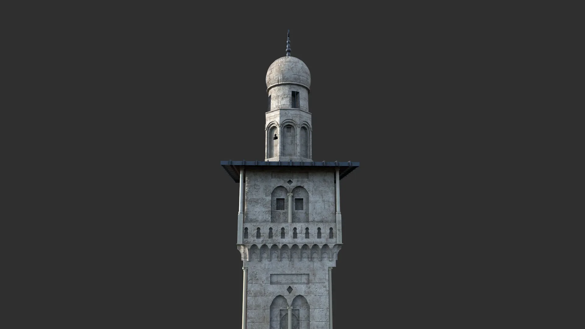 Minaret Ghawanmeh Alaqsa Mosque