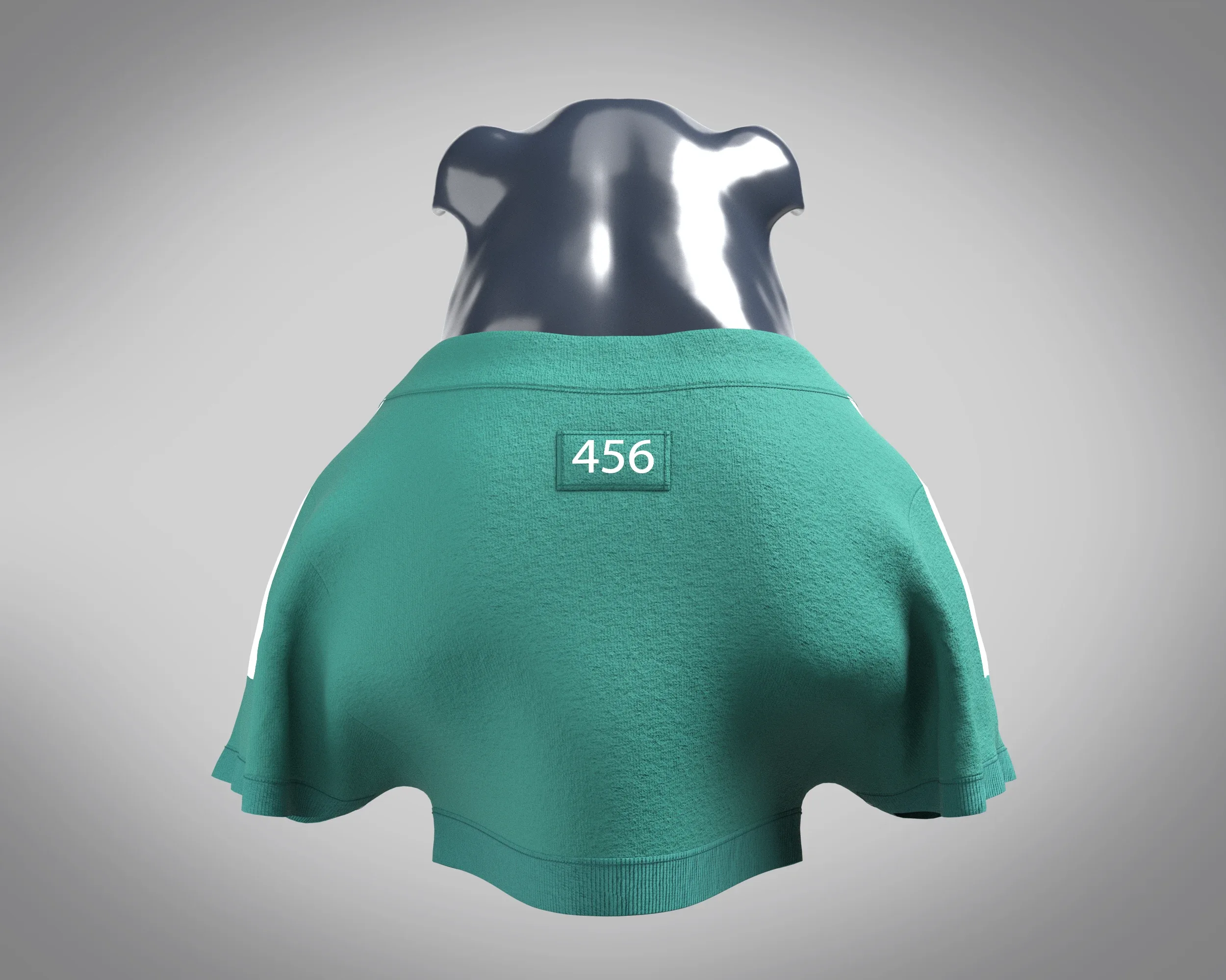 Bulldog-Squid Game Players Uniform 456 | Marvelous / Clo3d / obj / fbx