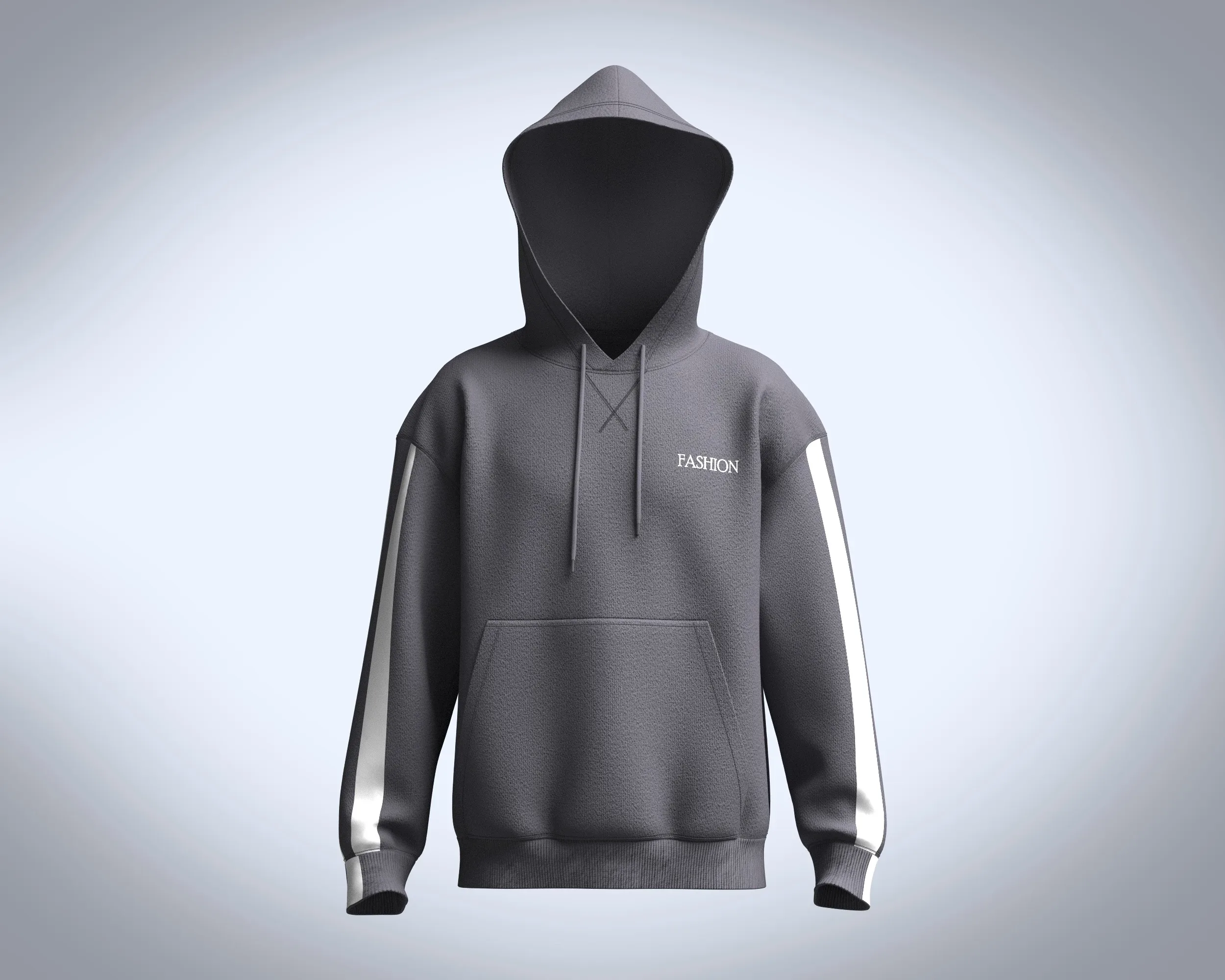 Men Fashion Hoodie | Marvelous / Clo3d / obj / fbx