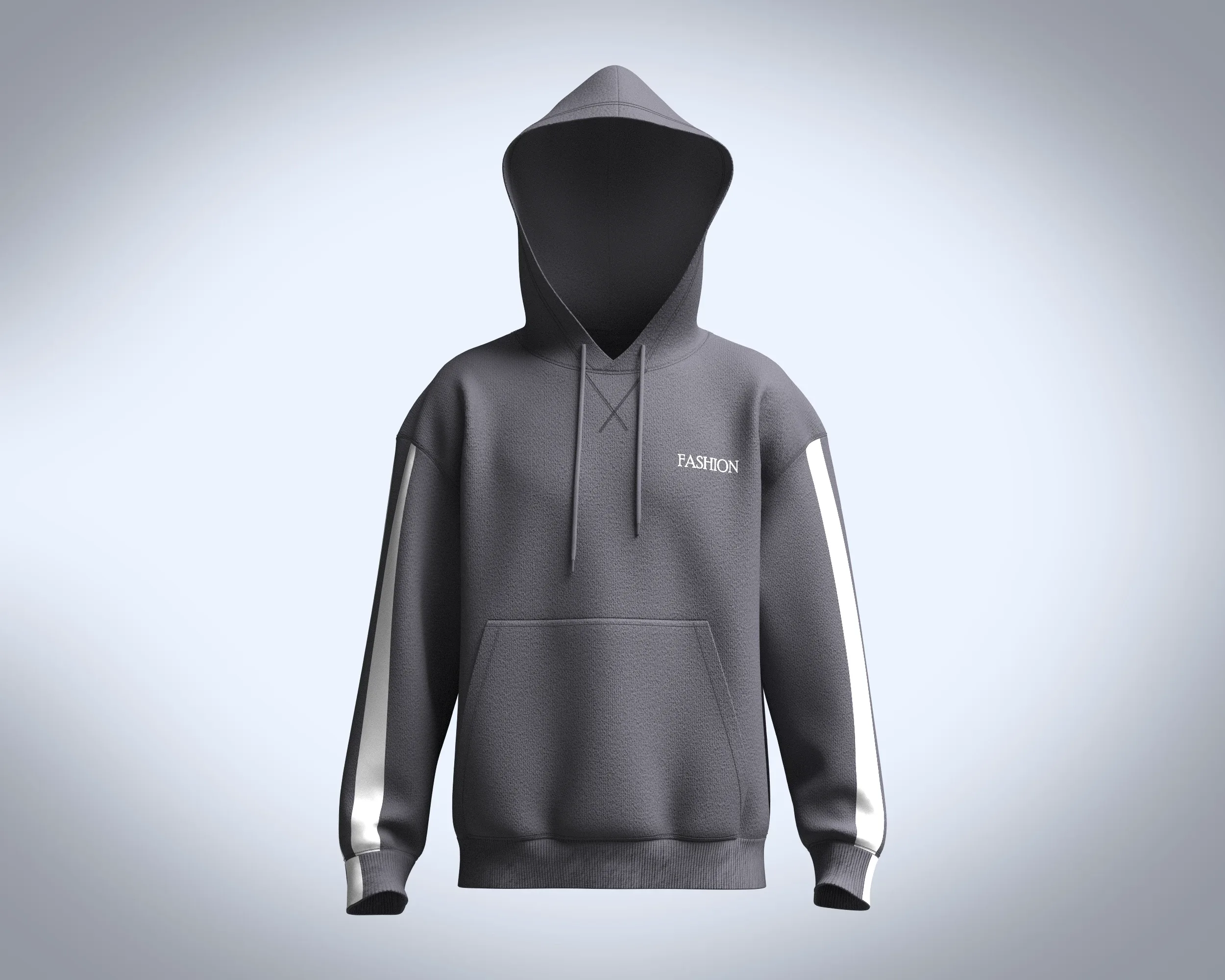 Men Fashion Hoodie | Marvelous / Clo3d / obj / fbx