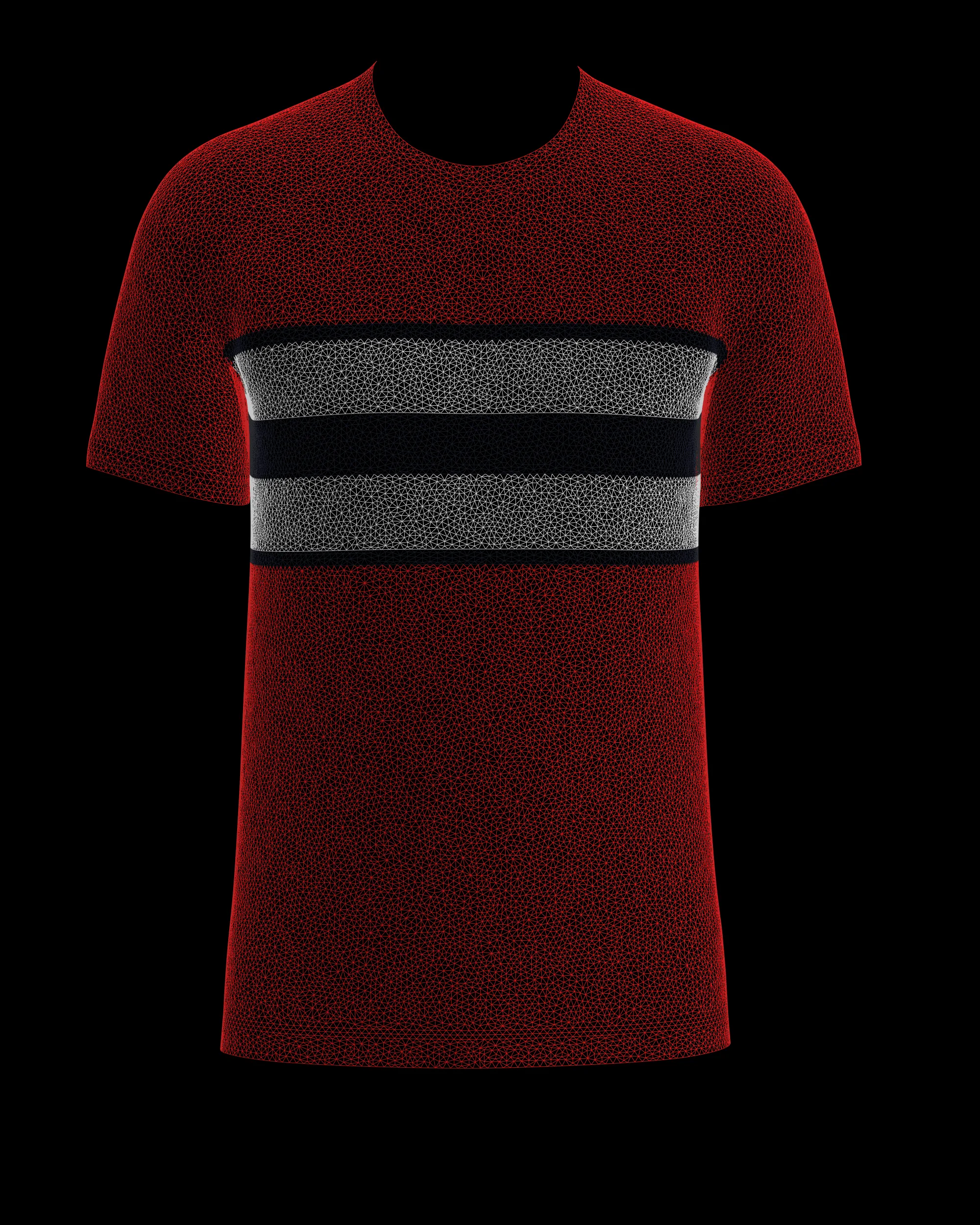 Mens Red Tshirt | Marvelous / Clo3d / obj / fbx