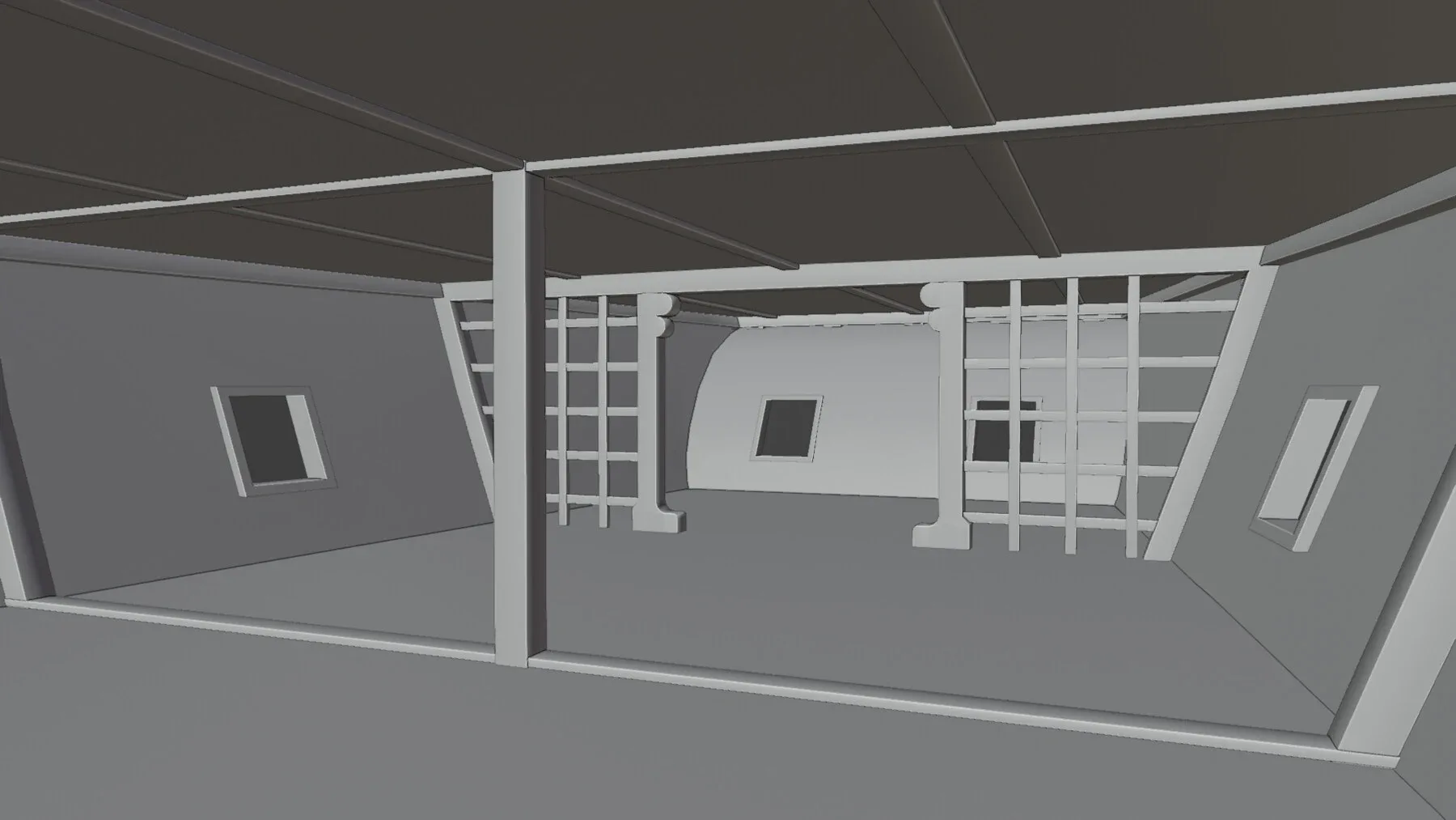 Pirate Ship with Interior - Props - Guns - Vol 2