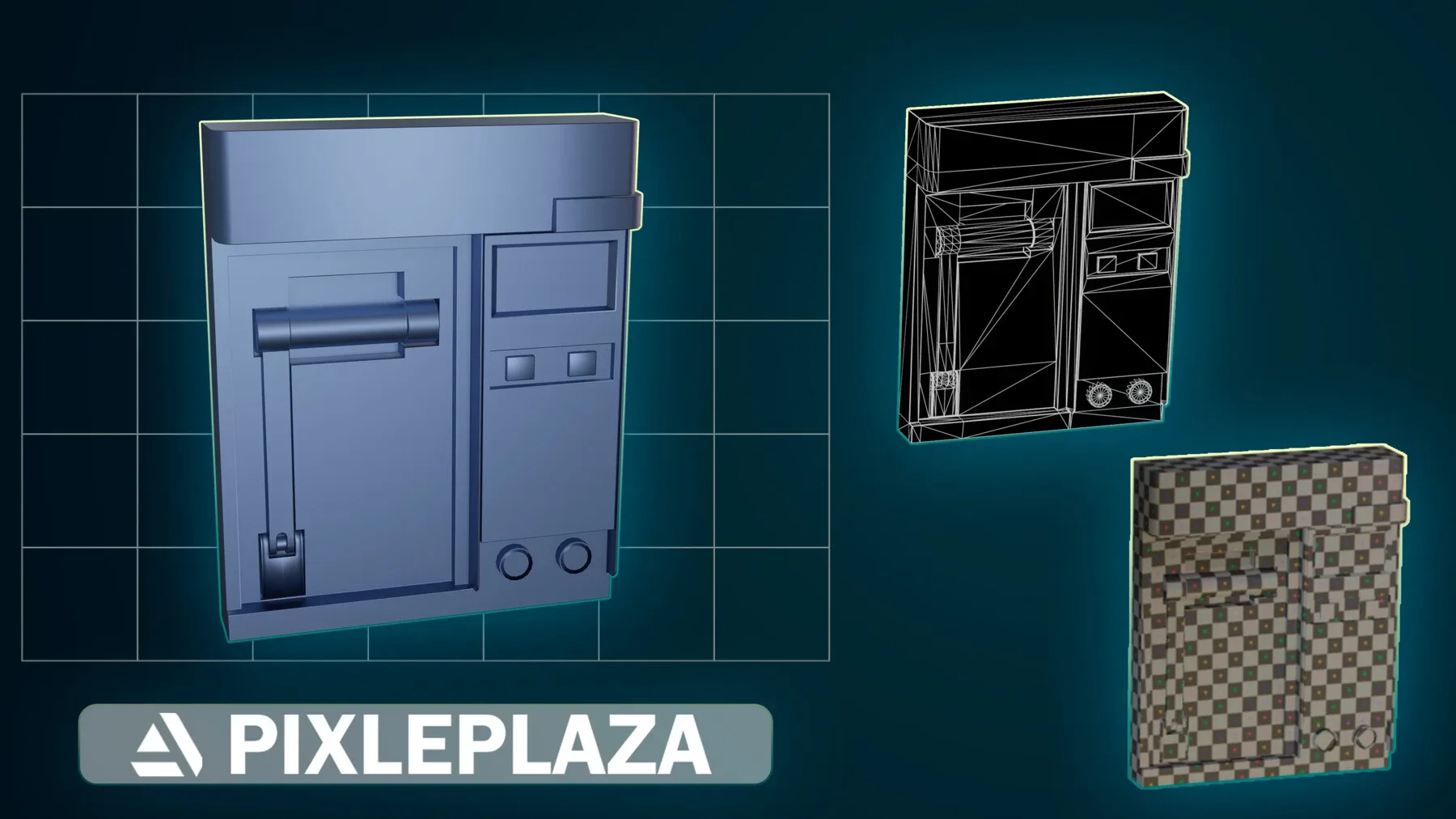 10 SCI-FI CONTROL PANEL GAME READY