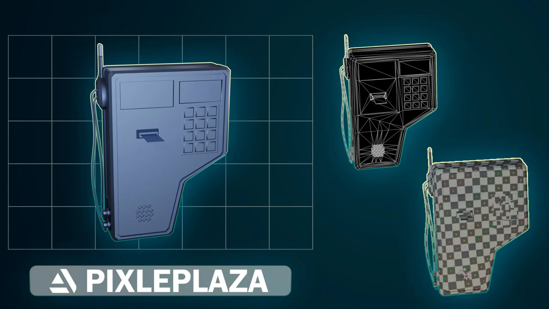 10 SCI-FI CONTROL PANEL GAME READY