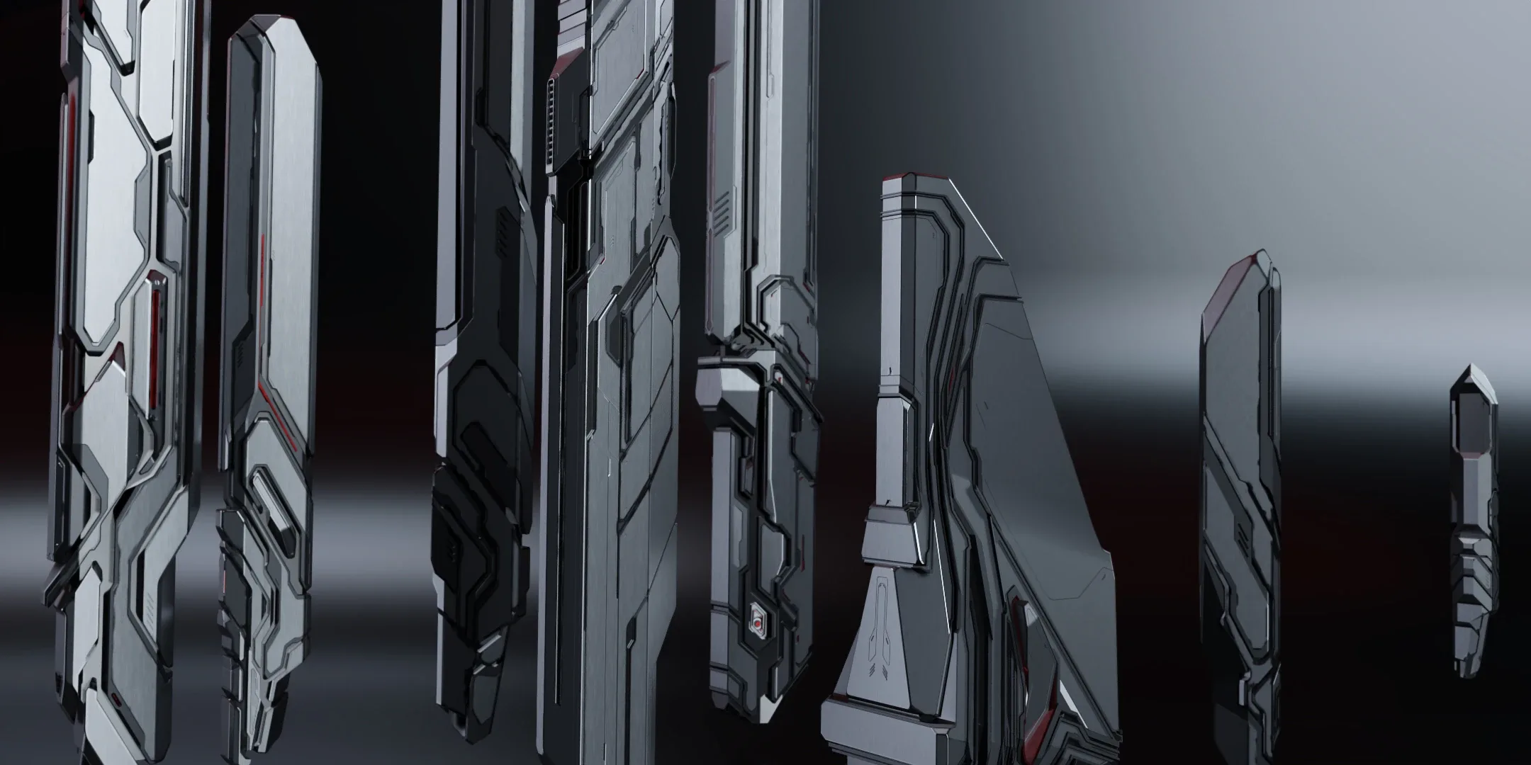 Epic Sci-Fi - Hard Surface Sci Fi Buildings And Environment Assets Blender 3D Kitbash Pack