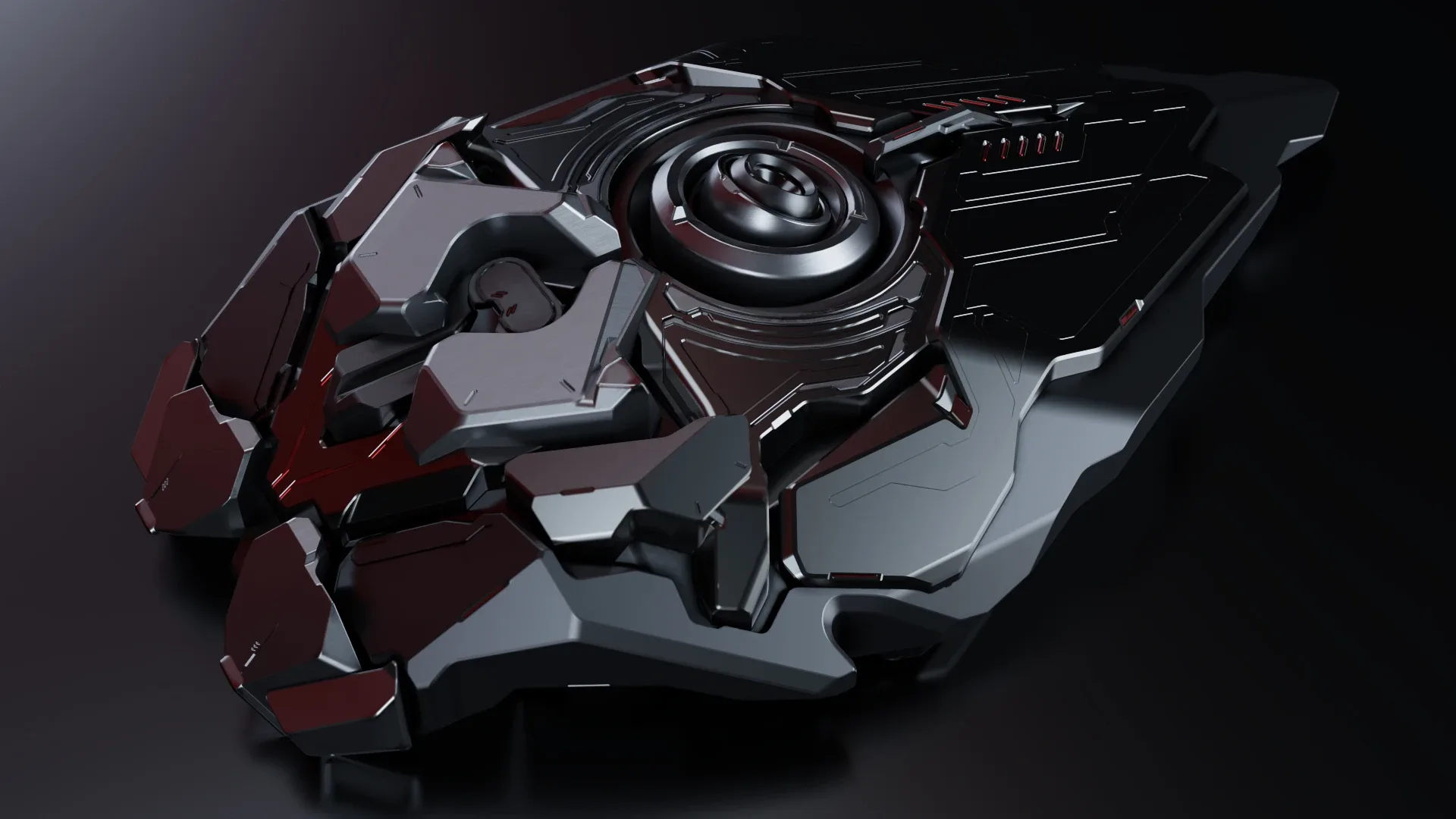 Epic Sci-Fi - Hard Surface Sci Fi Buildings And Environment Assets Blender 3D Kitbash Pack