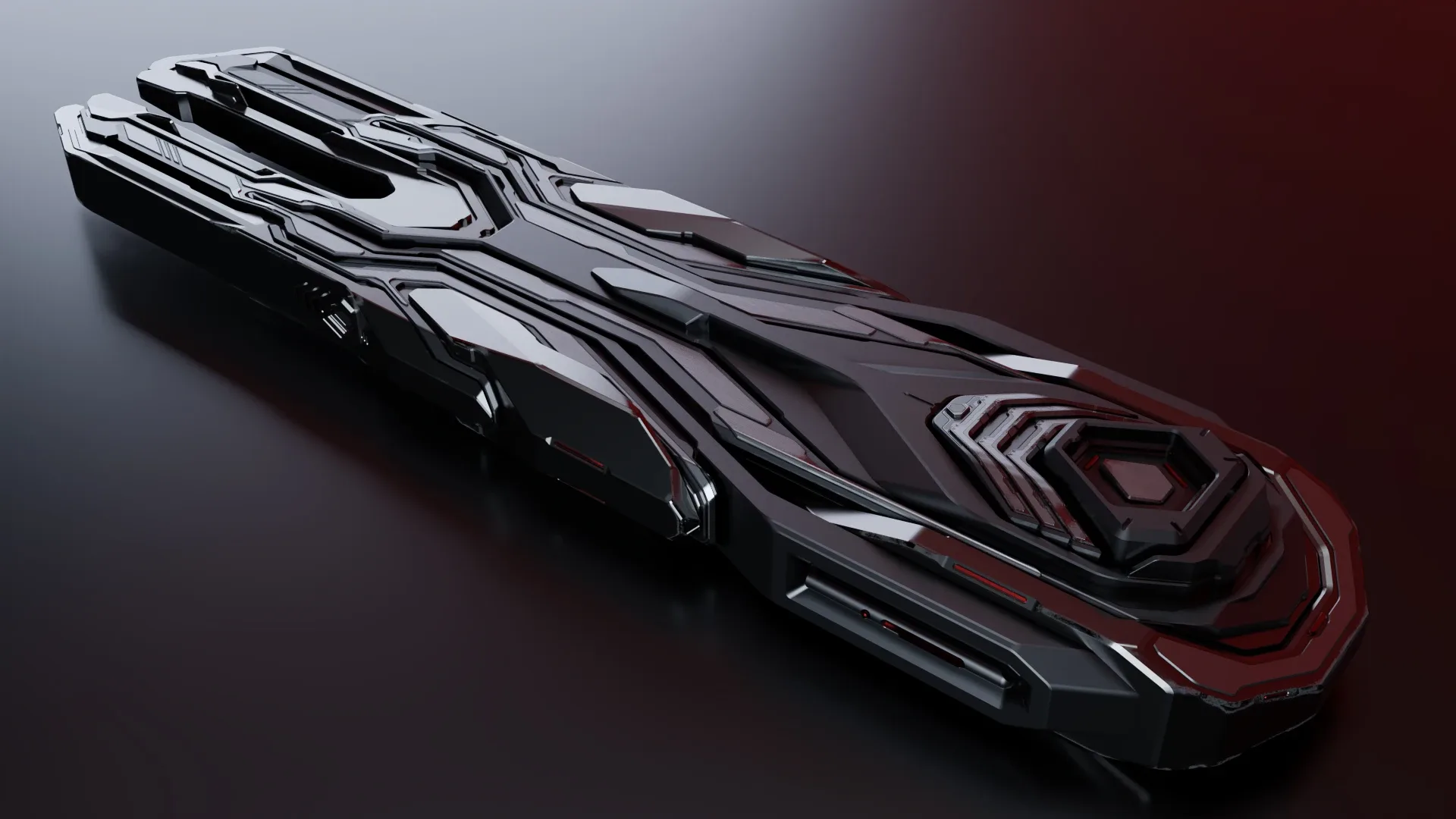 Epic Sci-Fi - Hard Surface Sci Fi Buildings And Environment Assets Blender 3D Kitbash Pack