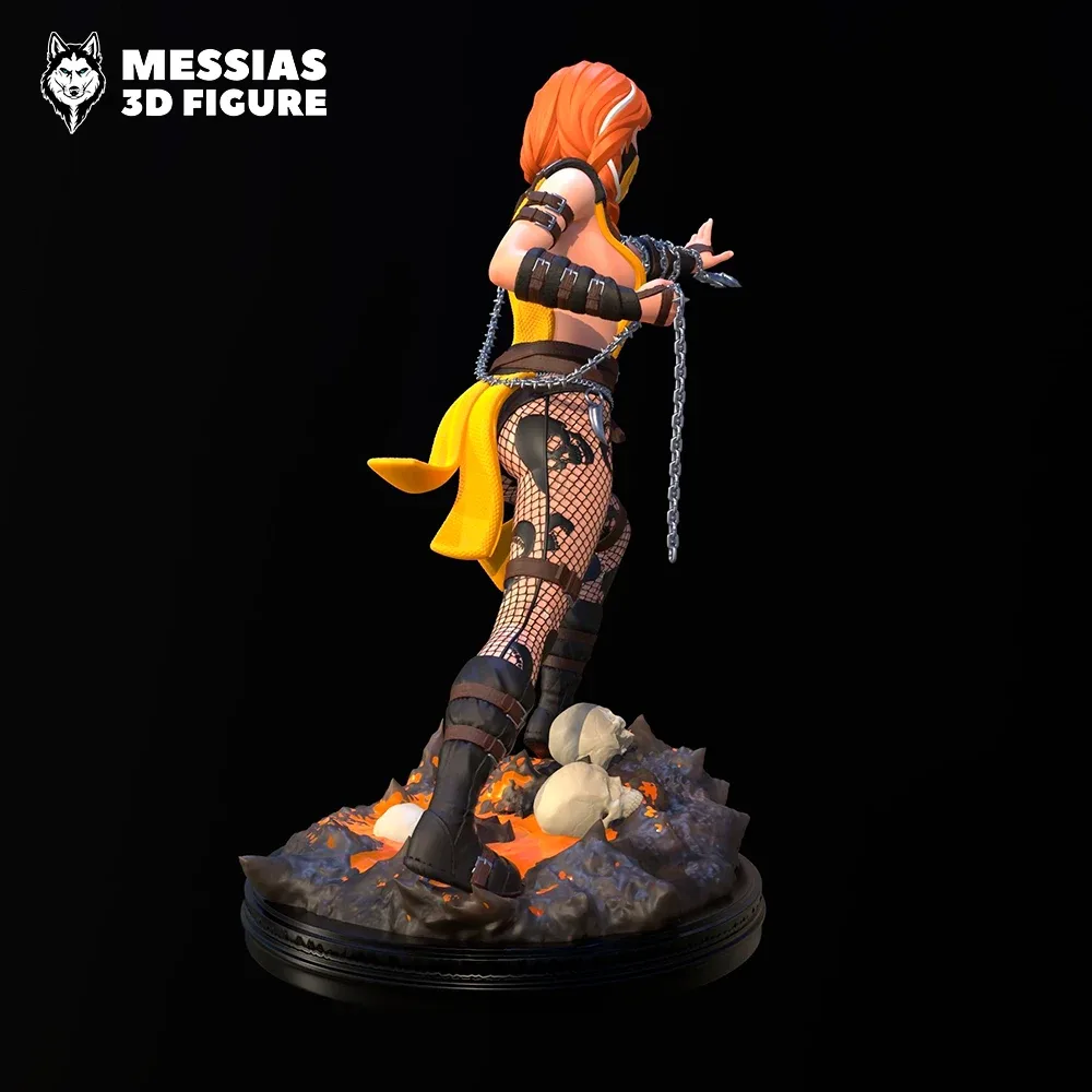 Anna Scorpion Figure 3D Print Model