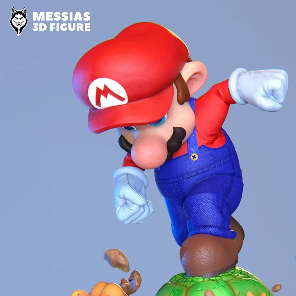 Super Mario Figure 3D Print Model