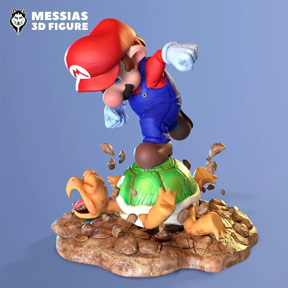 Super Mario Figure 3D Print Model