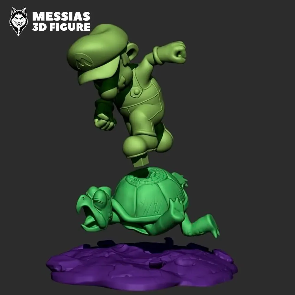 Super Mario Figure 3D Print Model