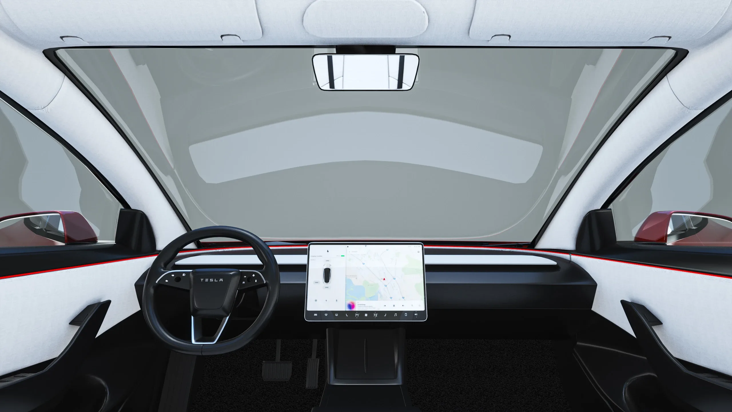 2024 Tesla Model 3 With Interior