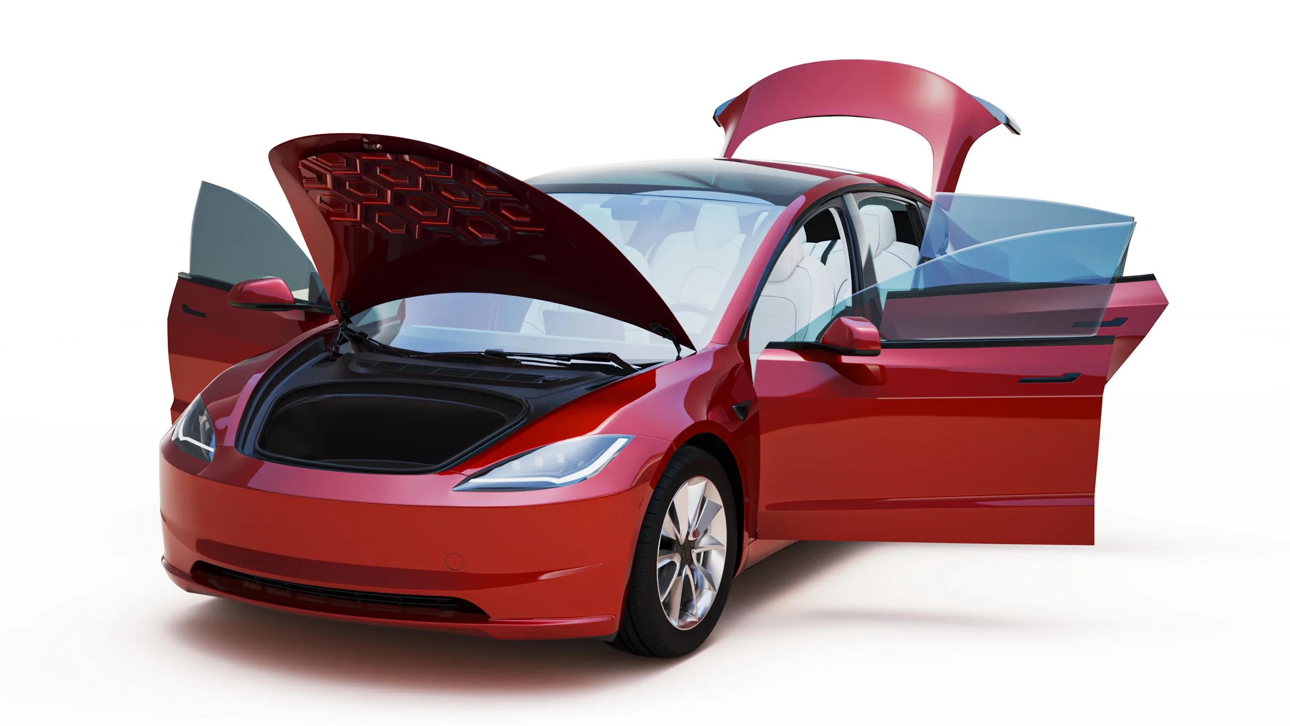 2024 Tesla Model 3 With Interior