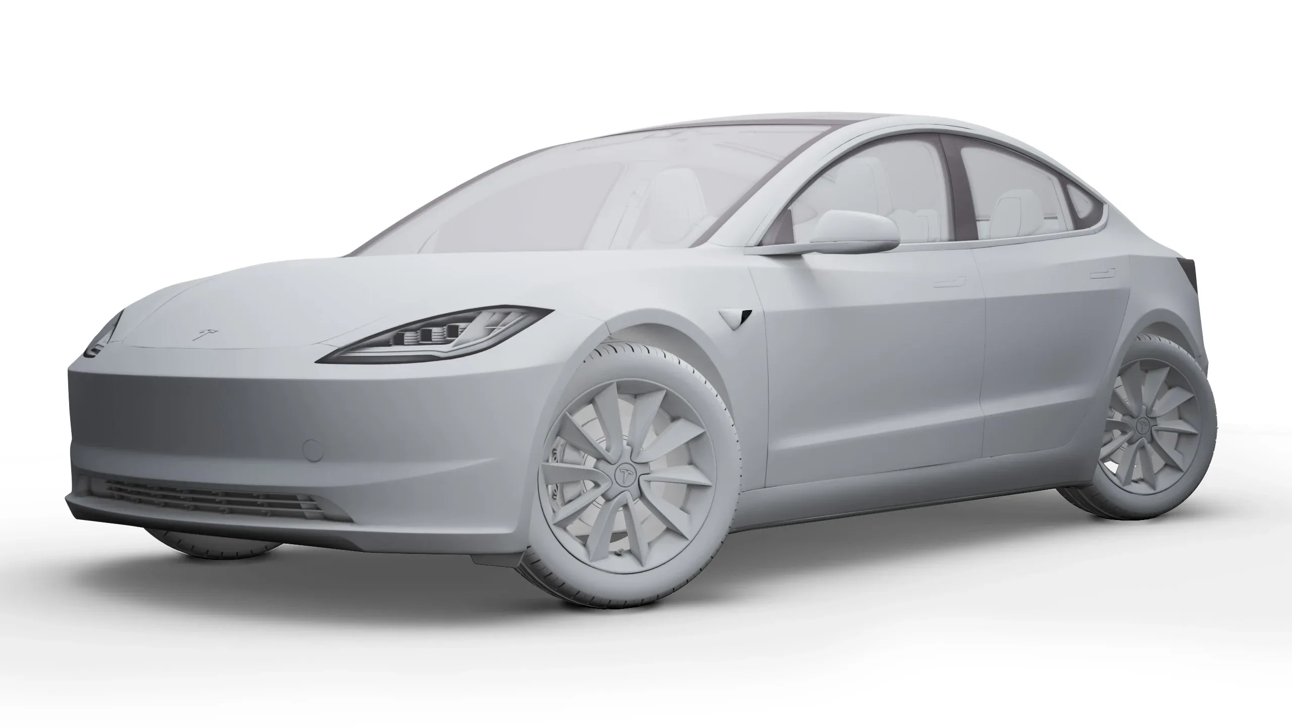 2024 Tesla Model 3 With Interior