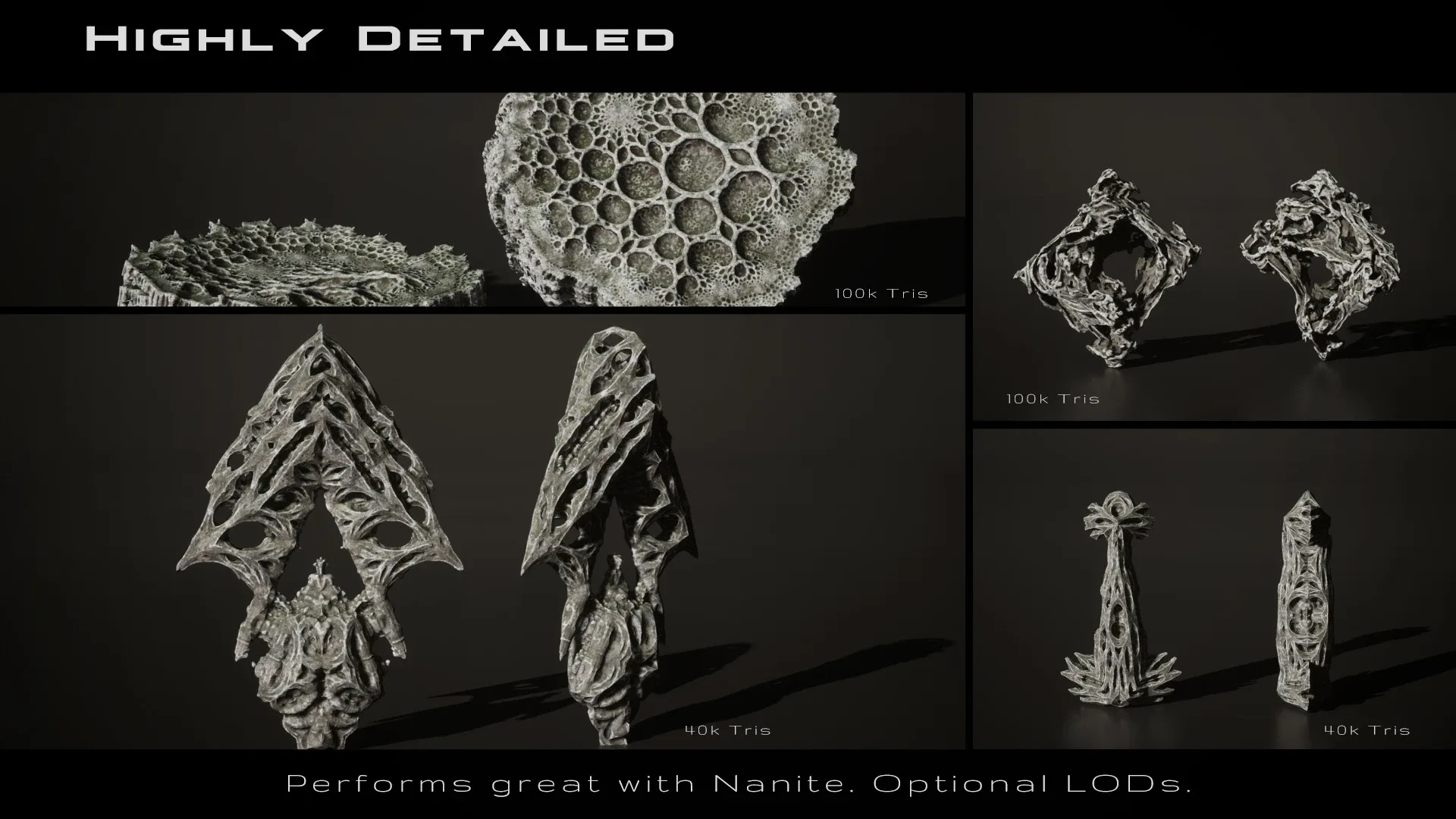 UCreate - Fractal Toolkit: Model and Material library