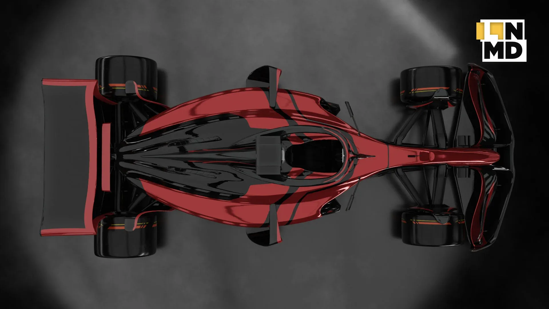 Low Poly and Mid Poly Formula 1 Generic Racing Car 01