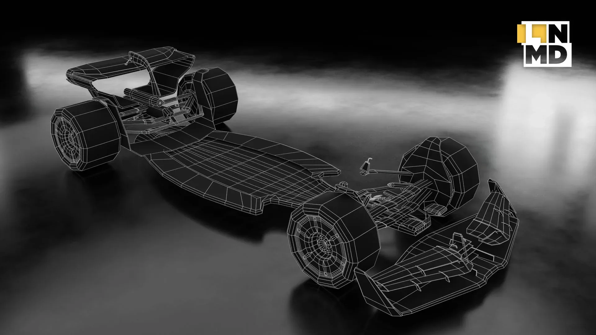 Low Poly and Mid Poly 3 Formula 1 Generic Racing Cars FULL PACK