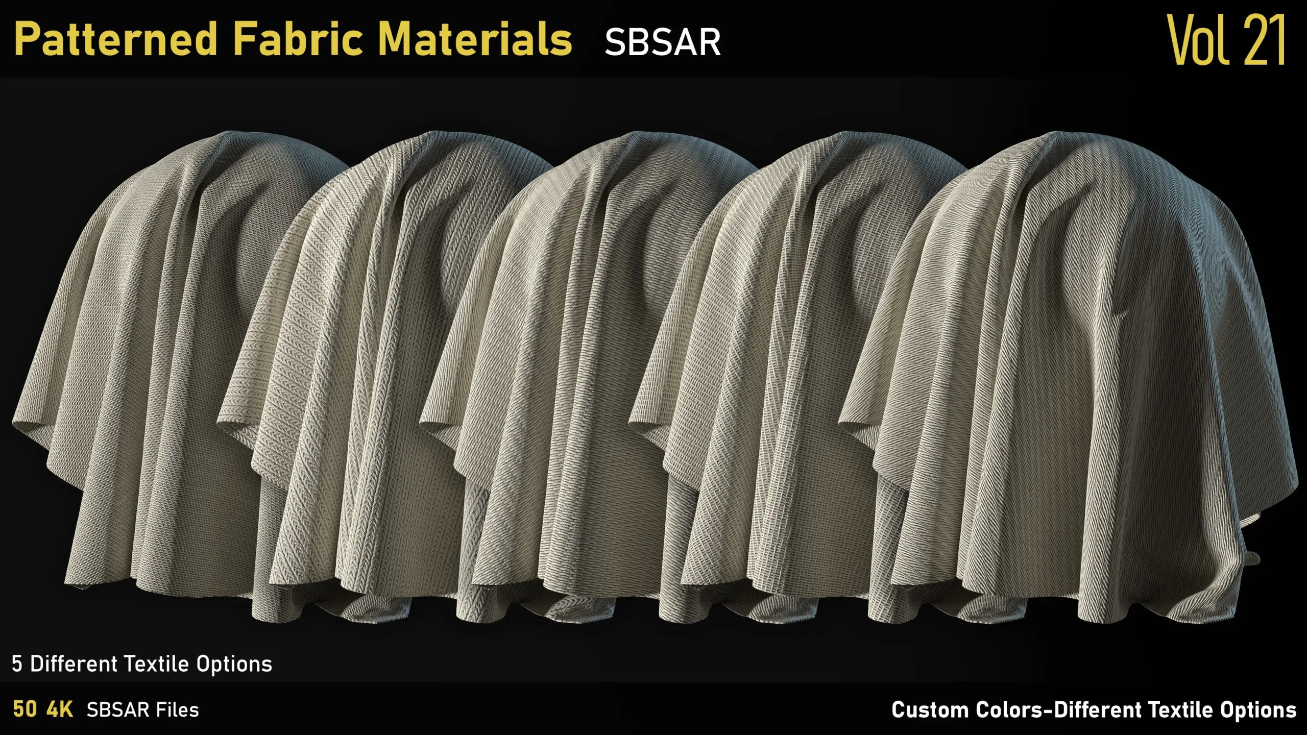 Patterned Fabric Material-Vol21-SBSAR