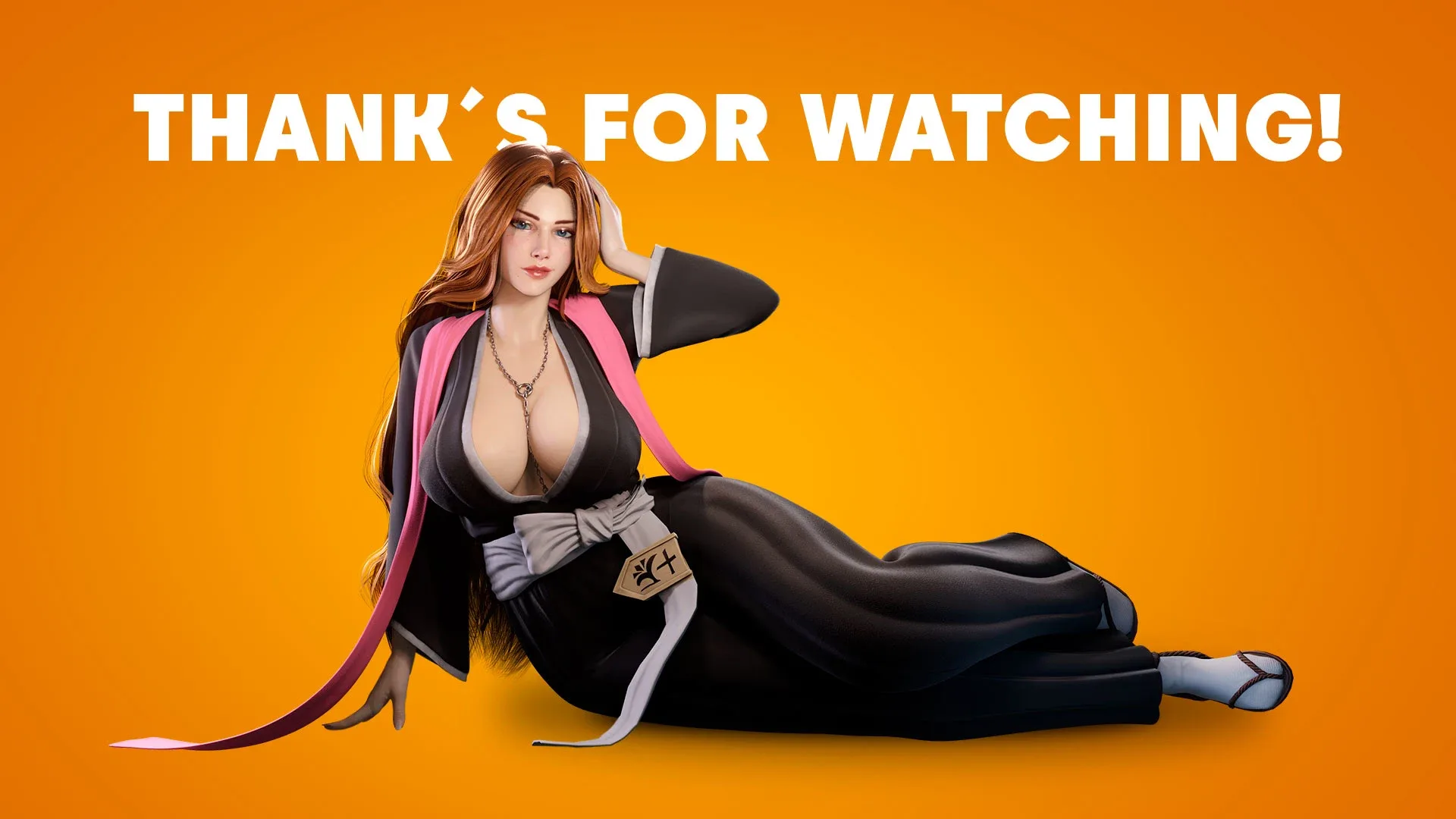 Rangiku Matsumoto - Bleach Game Ready - Blender Model