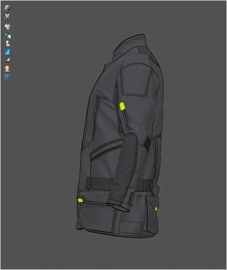 The Jacket 07 - 97 Marvelous Designer and Clo3D