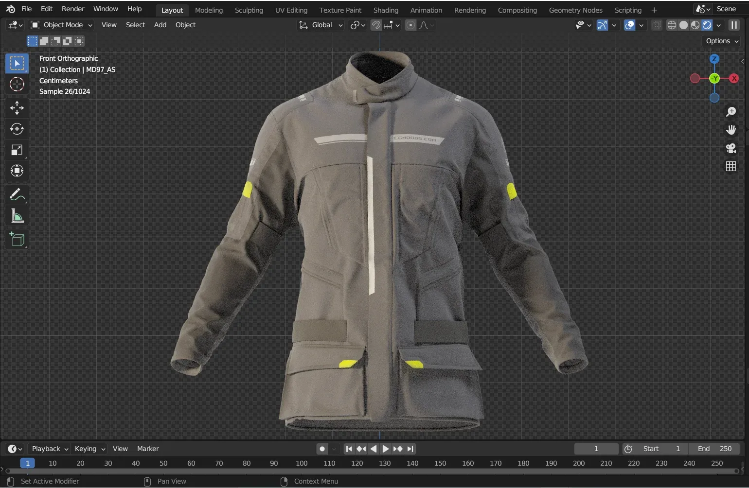 The Jacket 07 - 97 Marvelous Designer and Clo3D