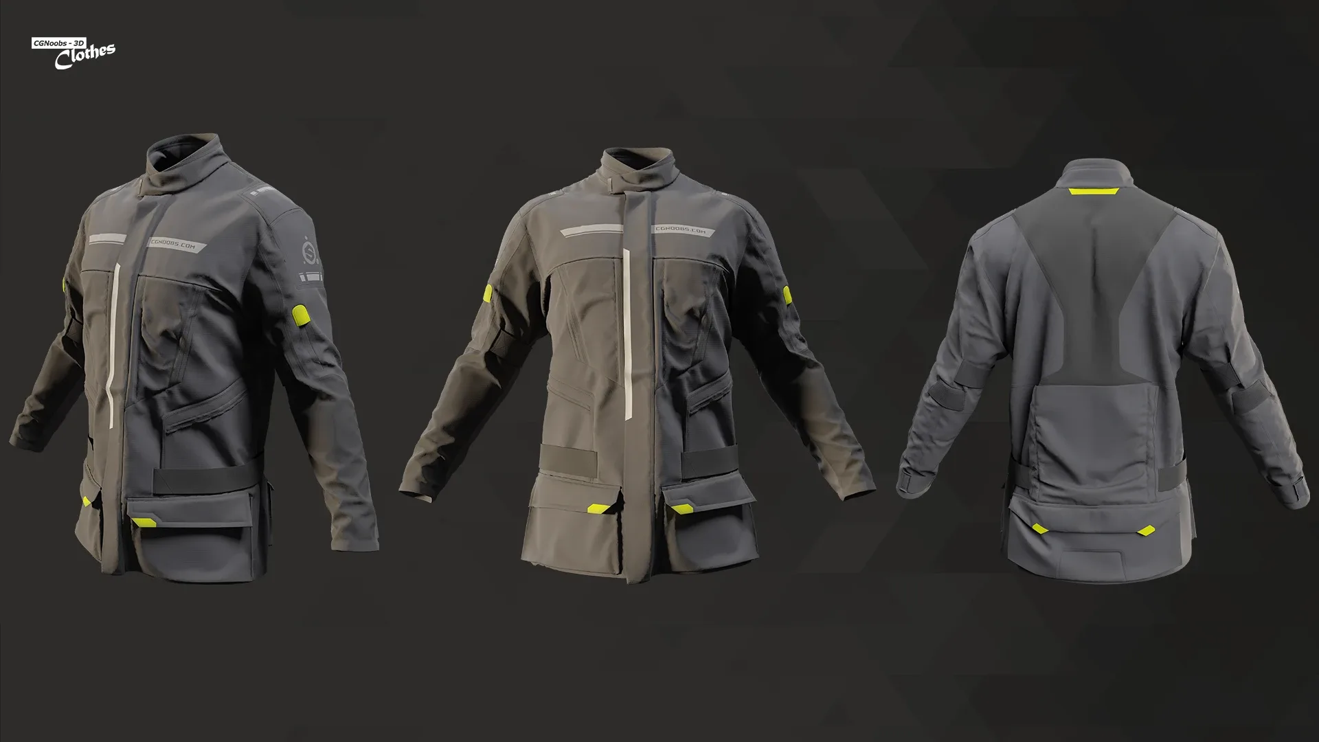 The Jacket 07 - 97 Marvelous Designer and Clo3D