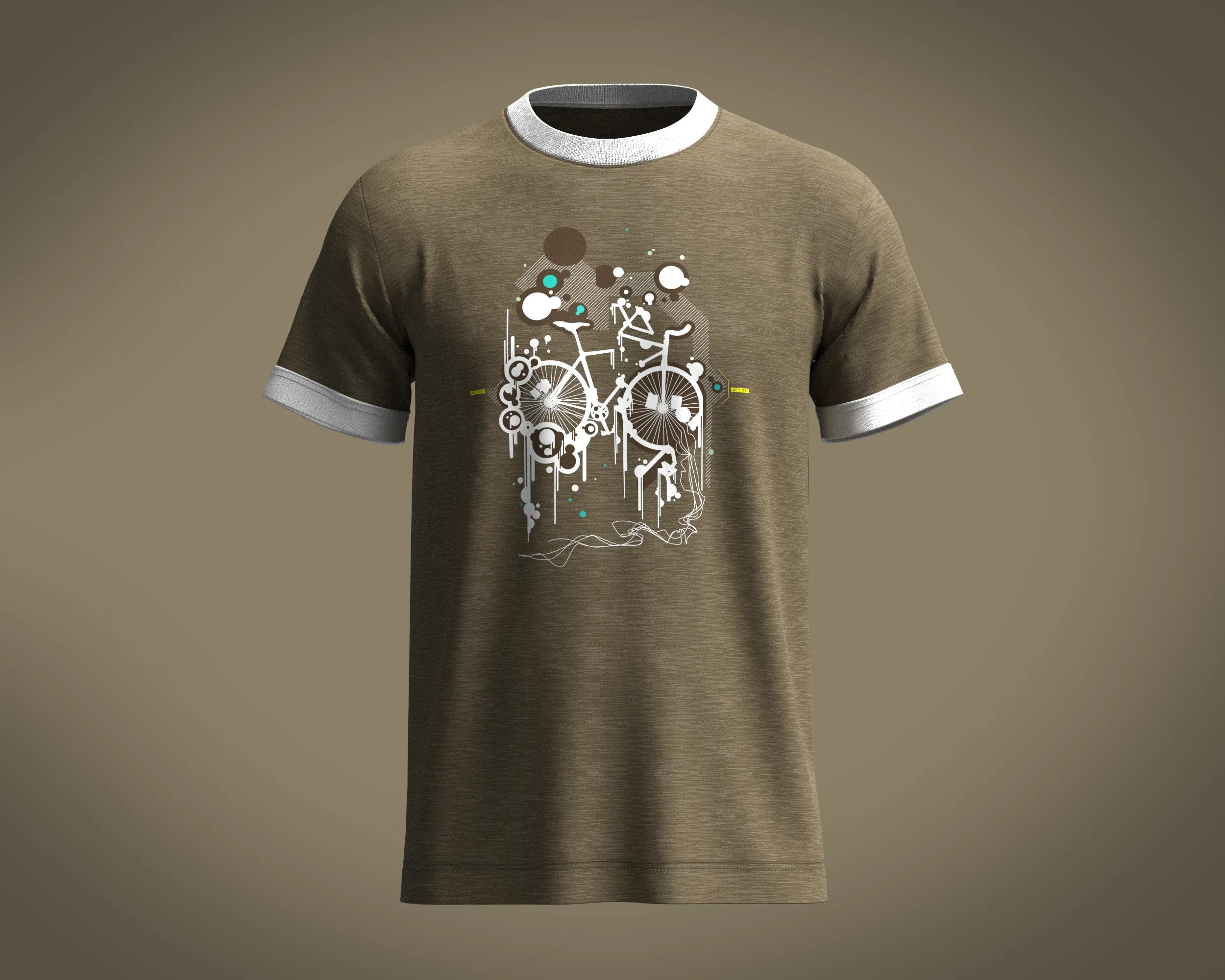 Tshirt - Print | Marvelous / Clo3d / obj / fbx