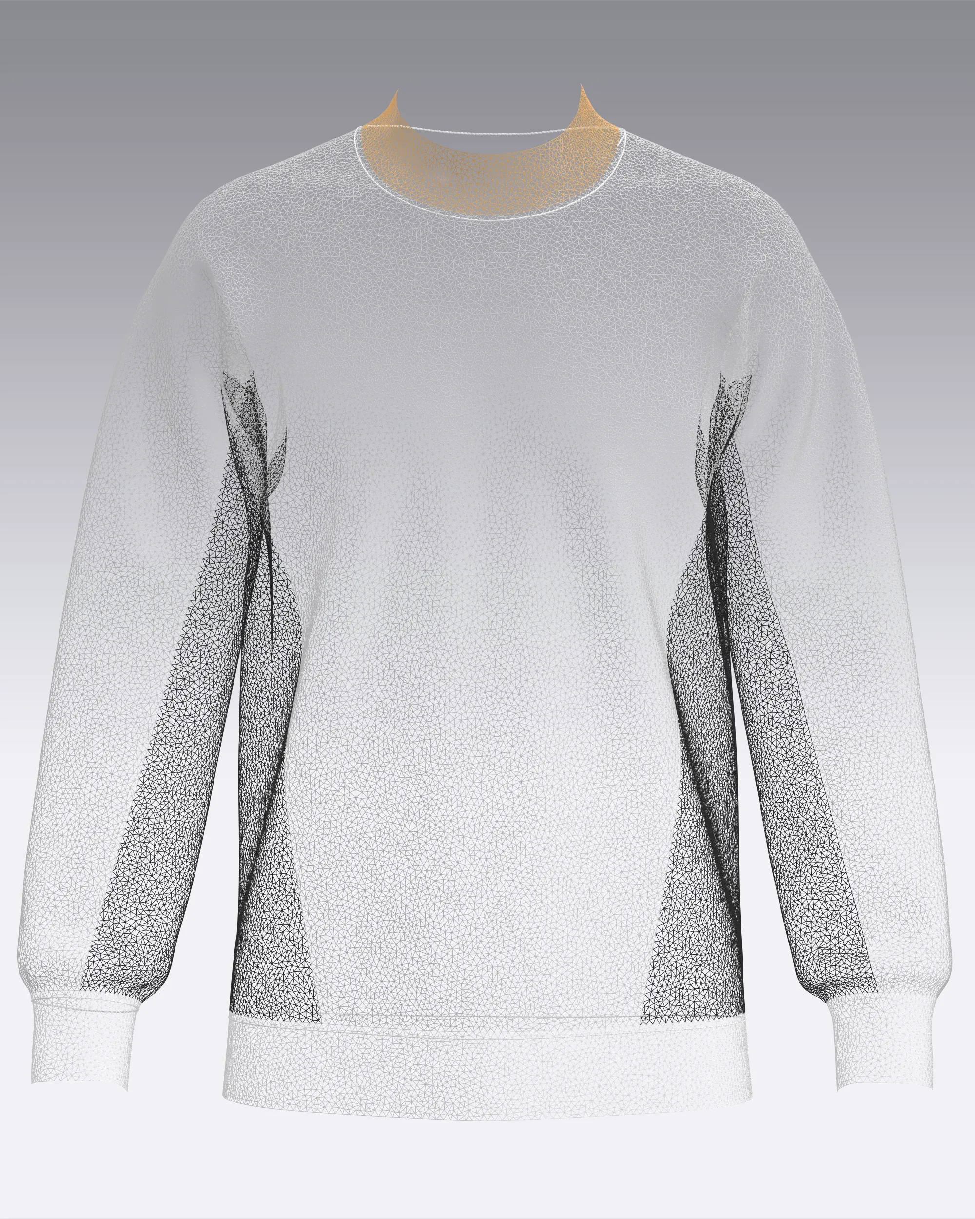 Mens Gray Sweatshirt | Marvelous / Clo3d / obj / fbx