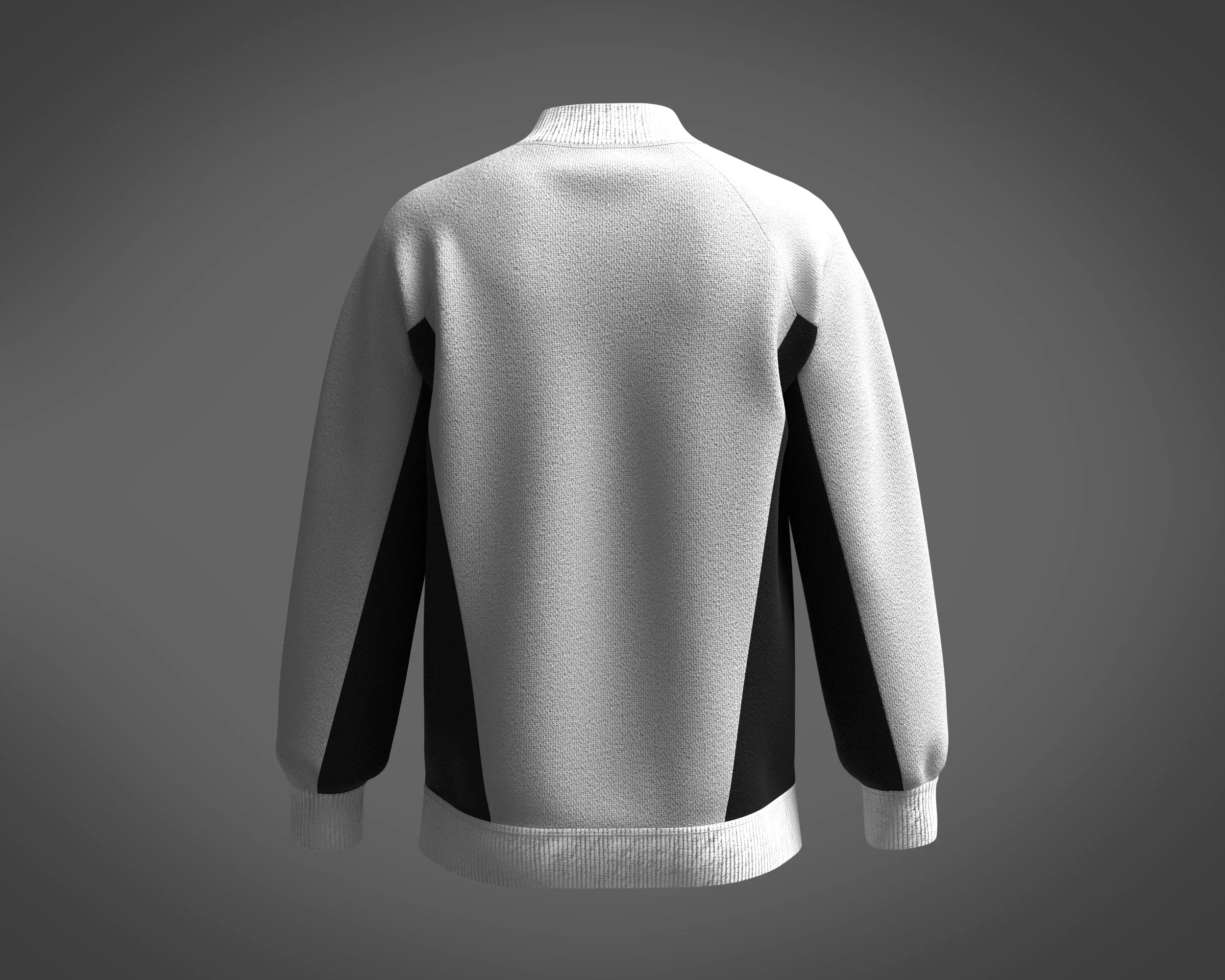 Mens Gray Sweatshirt | Marvelous / Clo3d / obj / fbx