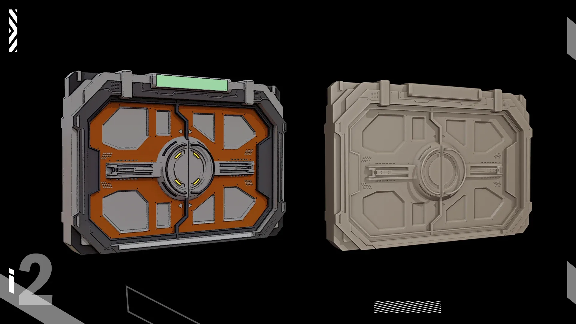 8- Sci-Fi Door 3d model_vol.5