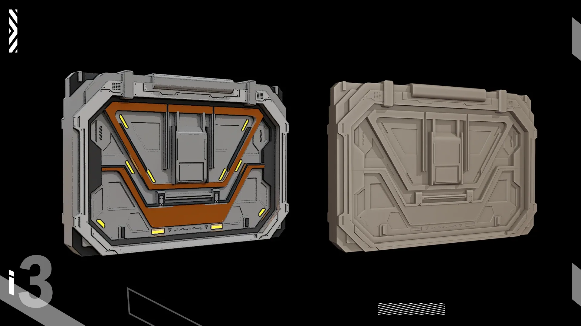 8- Sci-Fi Door 3d model_vol.5
