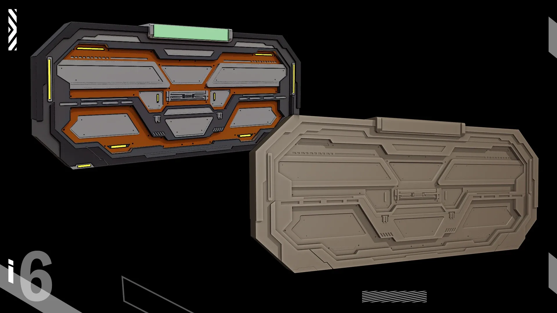 8- Sci-Fi Door 3d model_vol.5