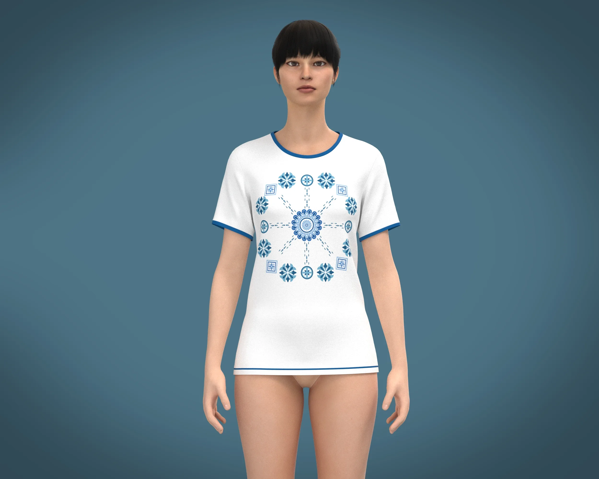 Female Tops | Marvelous / Clo3d / obj / fbx