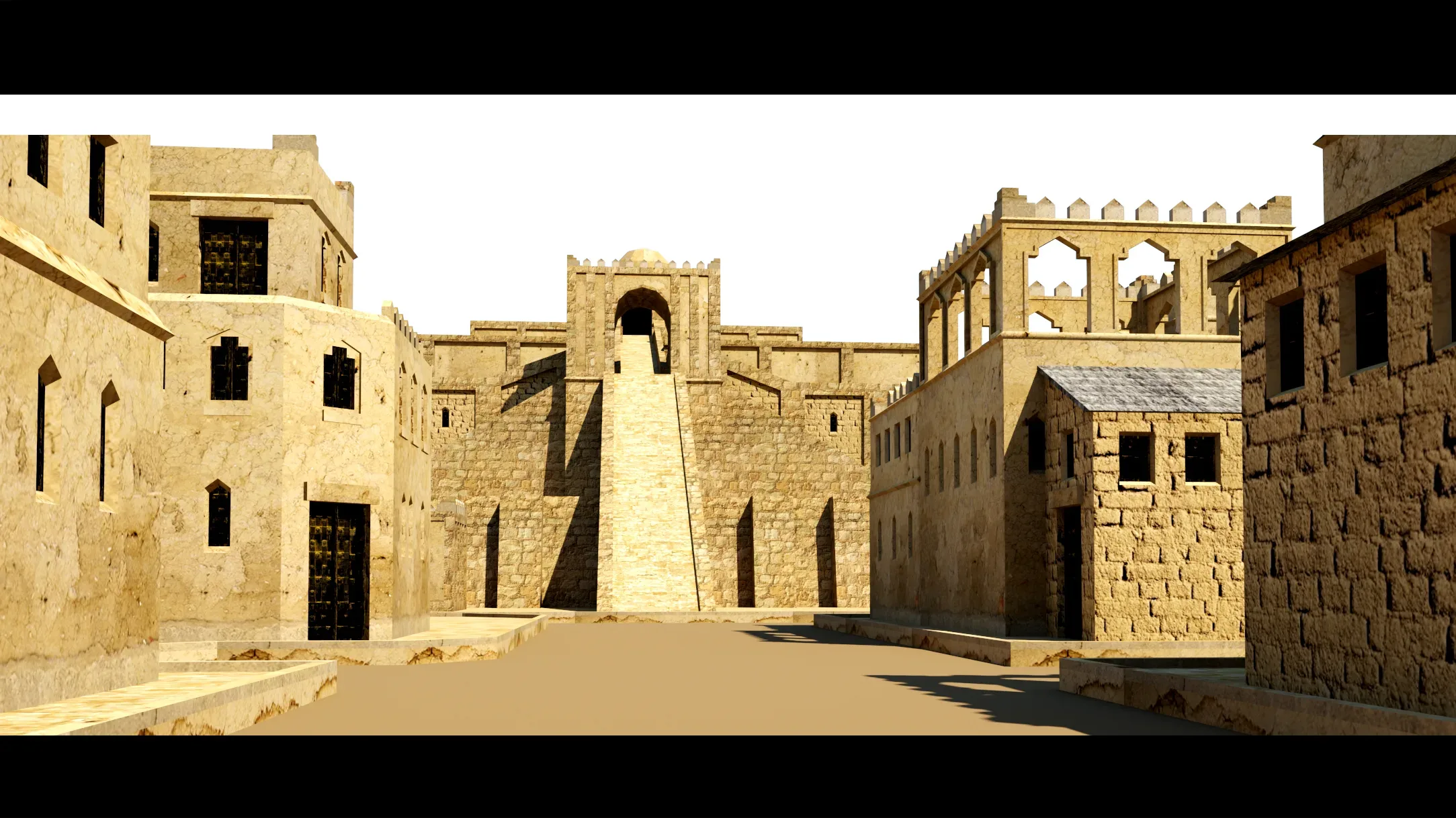 Babylonian City- 3d Model