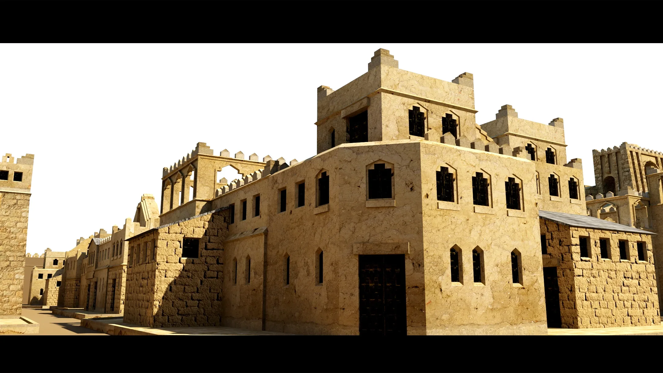 Babylonian City- 3d Model