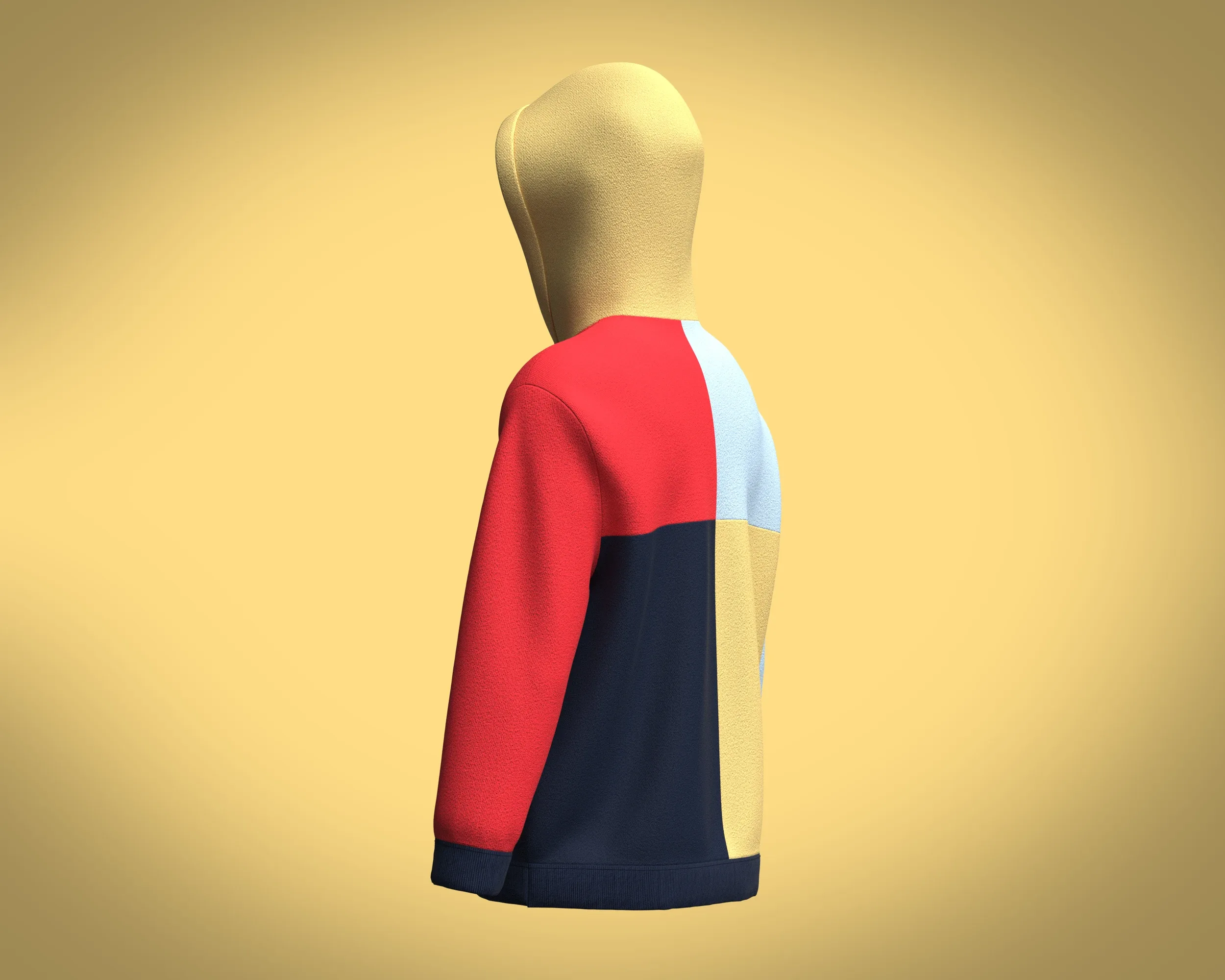 Hoodie Multi-Color | Marvelous / Clo3d / obj / fbx