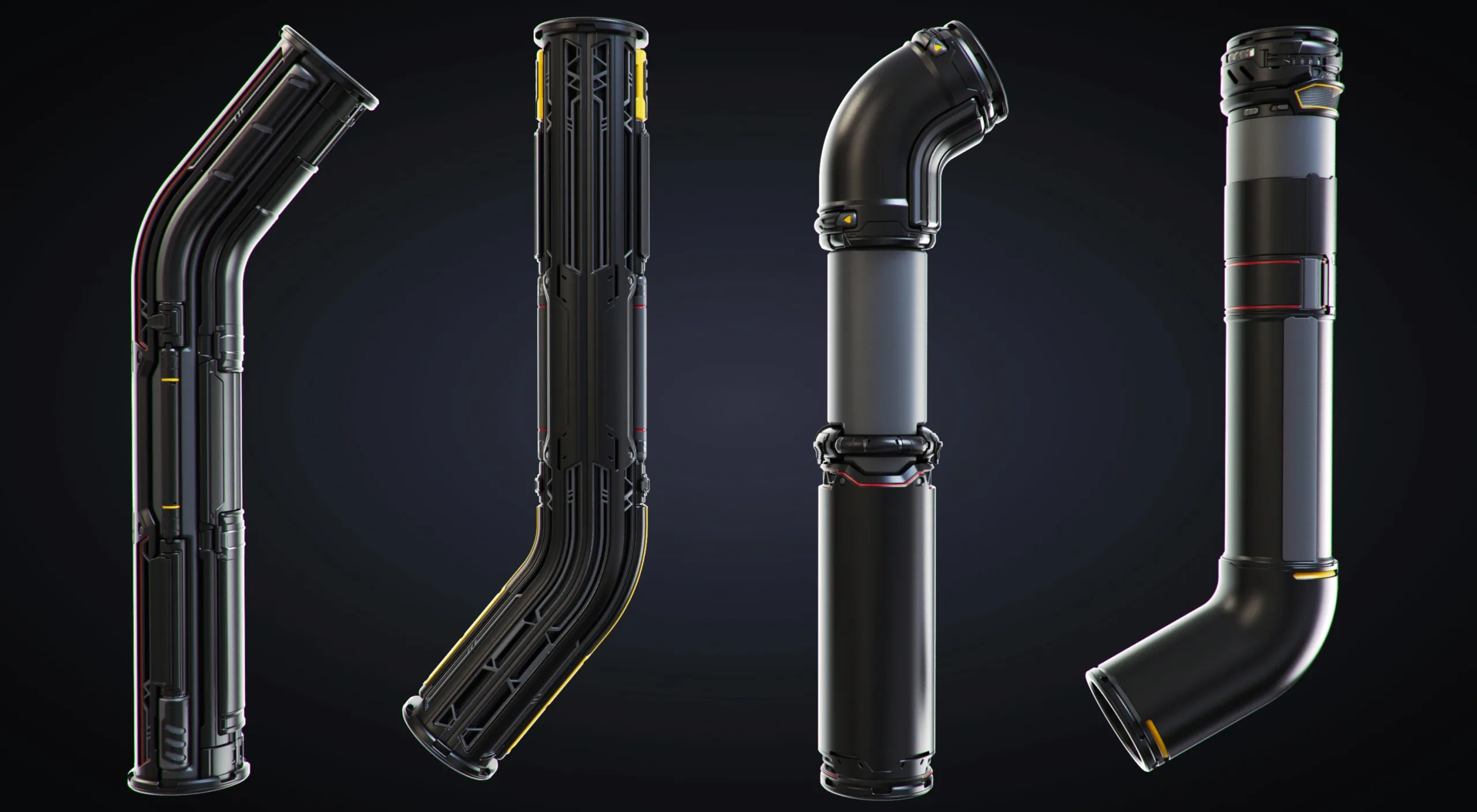 SciFi Pipes set