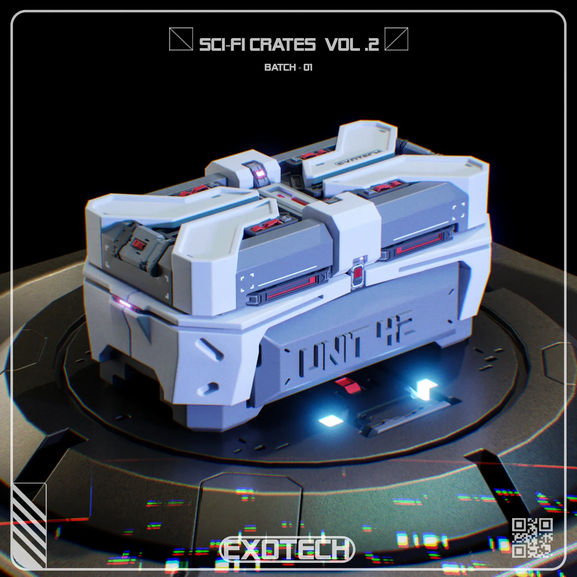 Sci-fi boxes and crates vol. 2 - batch 01