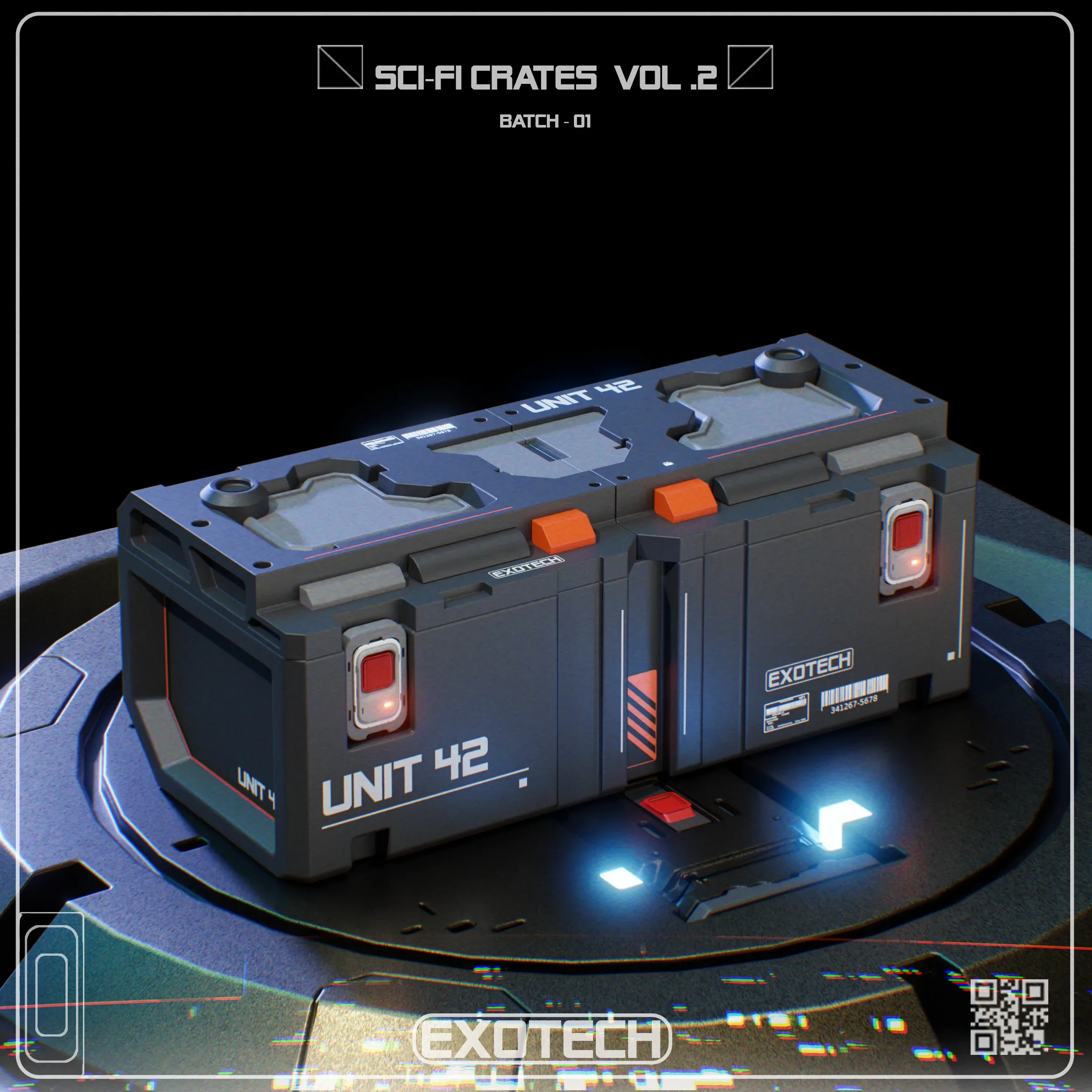 Sci-fi boxes and crates vol. 2 - batch 01