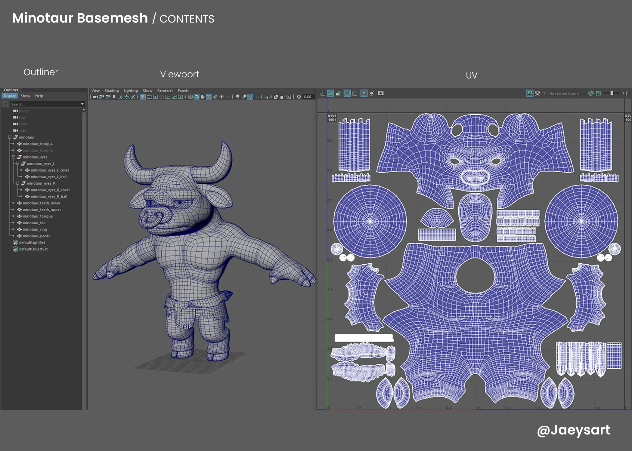 Minotaur Basemesh