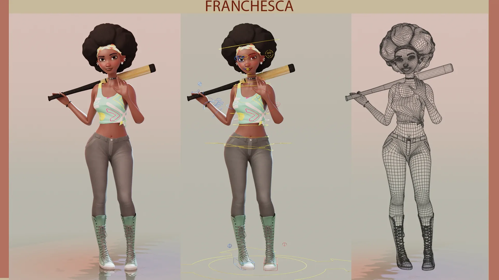 Franchesca Blender Version