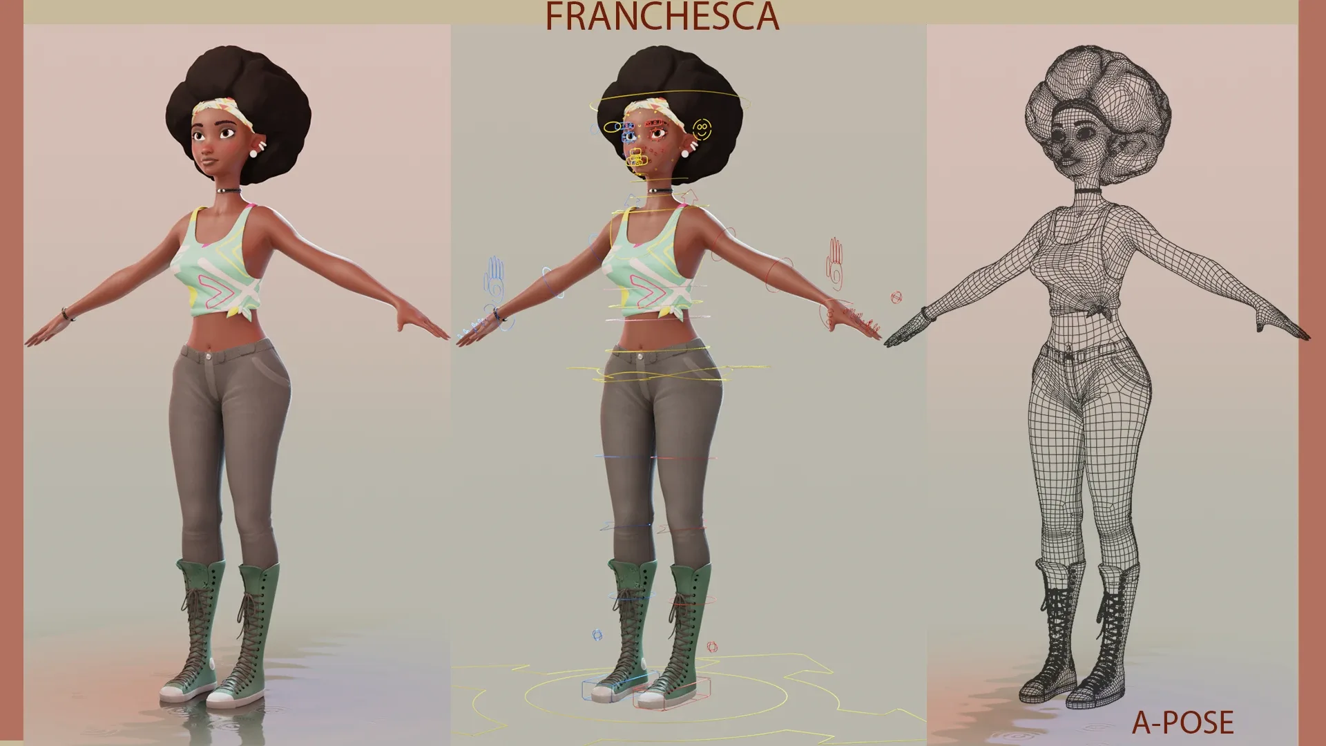 Franchesca Blender Version