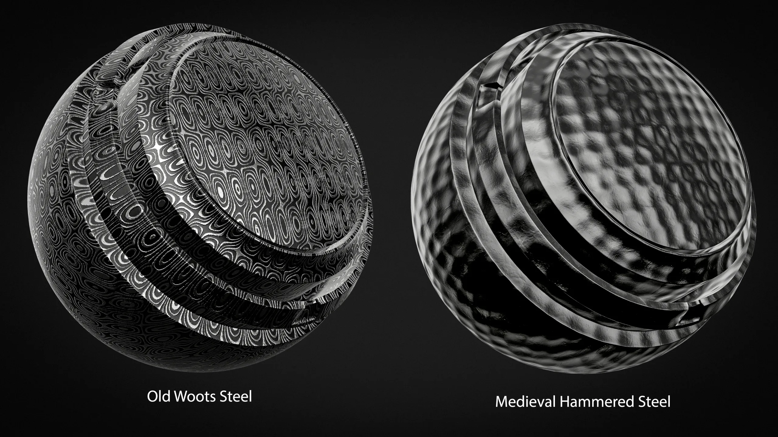 Ancient Steel Smart Material for Substance Painter